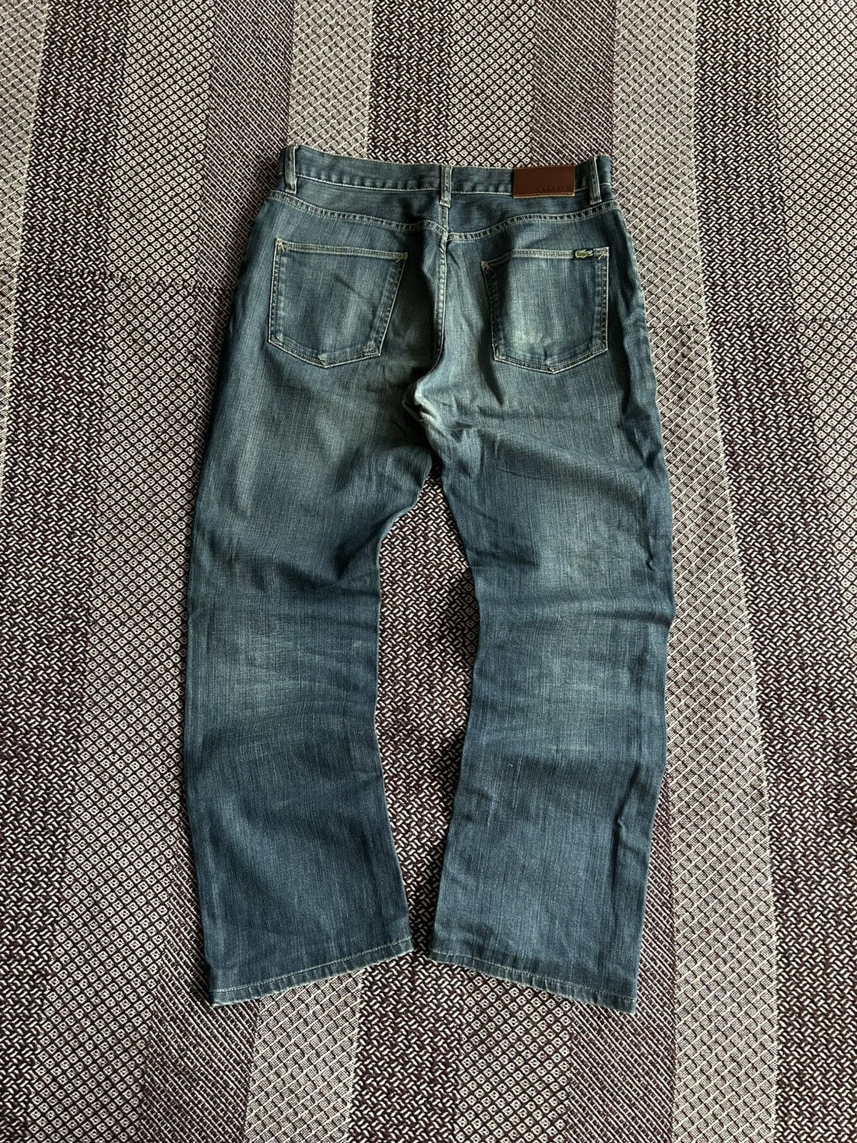 Lacoste Vintage Lacoste Denim Jeans Faded Washed Pants Unisex Sz 32 Size US 32 / EU 48 - 1 Thumbnail