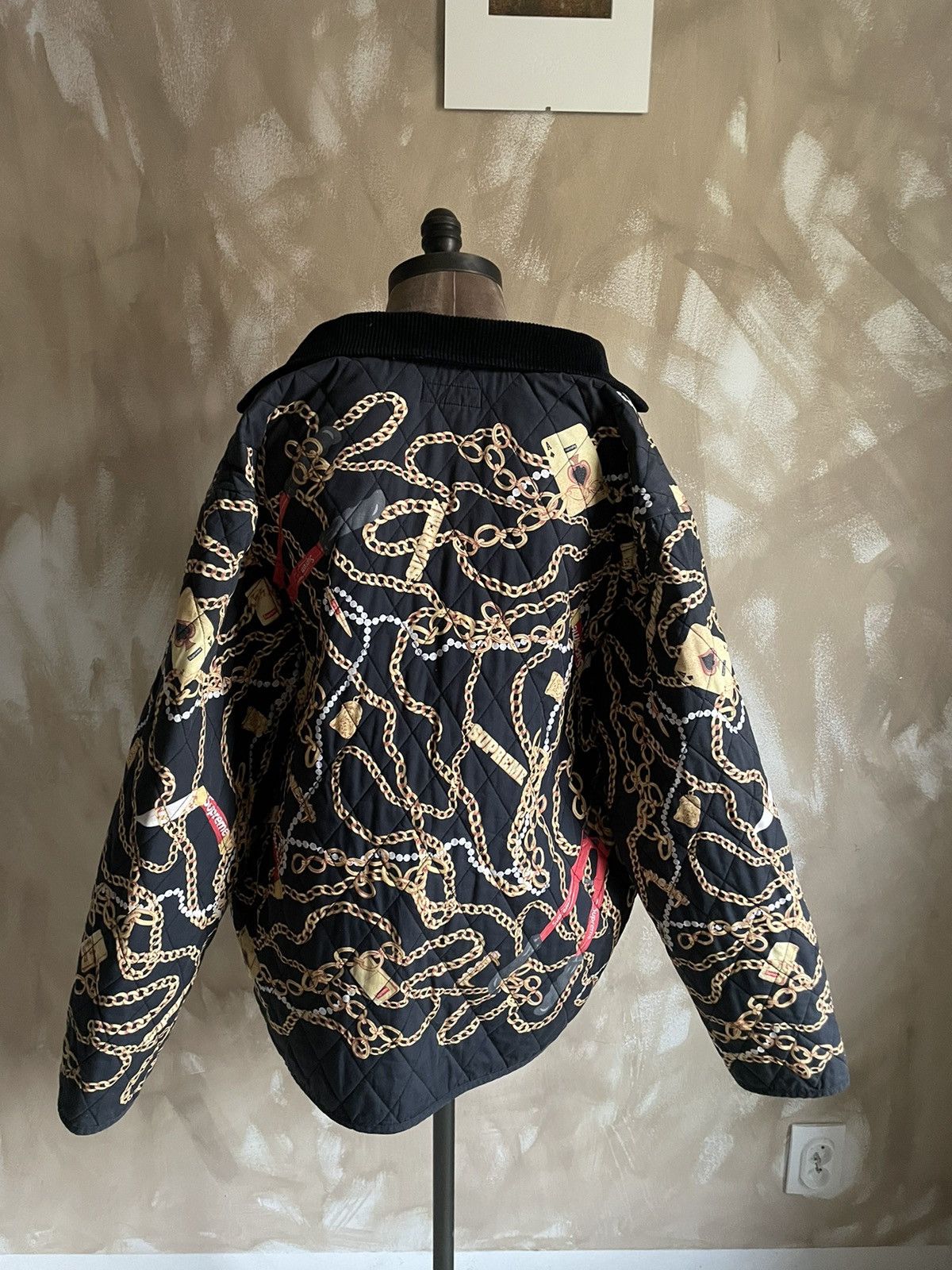 Supreme Supreme quilted chain jacket Size US L / EU 52-54 / 3 - 2 Thumbnail