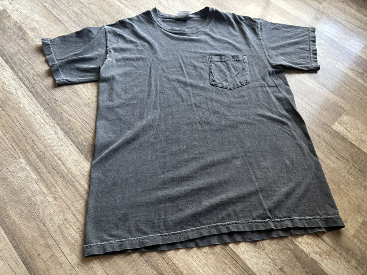 Vintage Faded Grey Pocket Tee Size US M / EU 48-50 / 2 - 1 Thumbnail