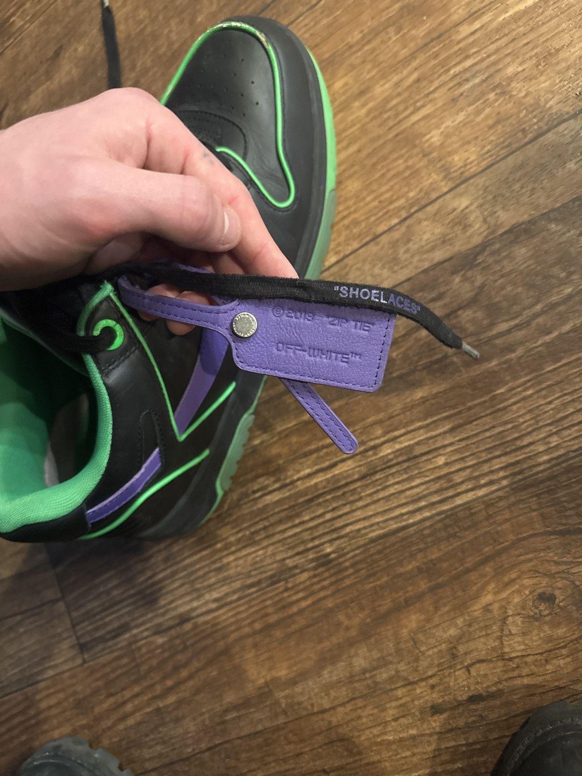 Off-White Off White Out of Office Outlined Low Tops Size US 10.5 / EU 43-44 - 7 Thumbnail
