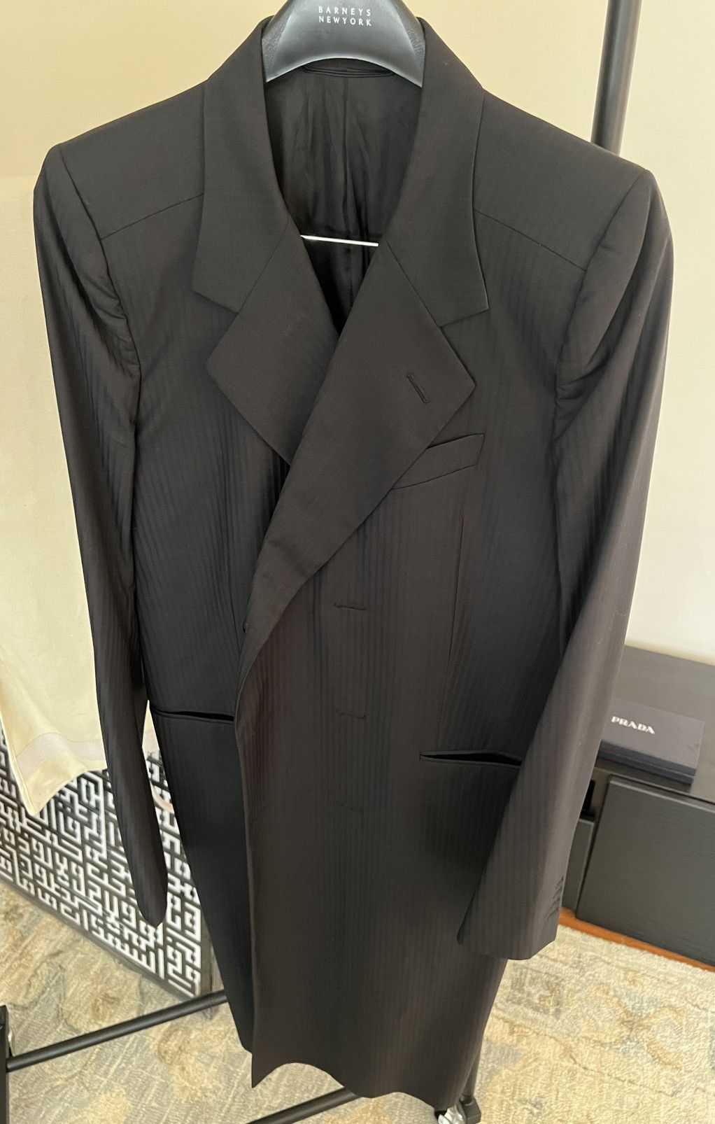 Balenciaga Balenciaga SS 17 Double Breasted Coat Shoulder Padding Size US M / EU 48-50 / 2 - 3 Thumbnail