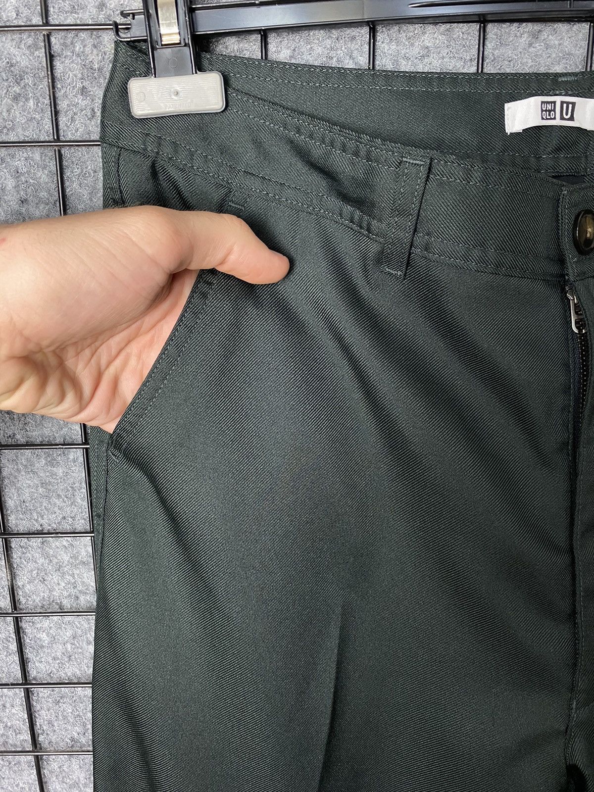 Uniqlo Uniqlo Casual Tailored Twill Wide Trousers Pants Size 29” Size 29" - 7 Thumbnail