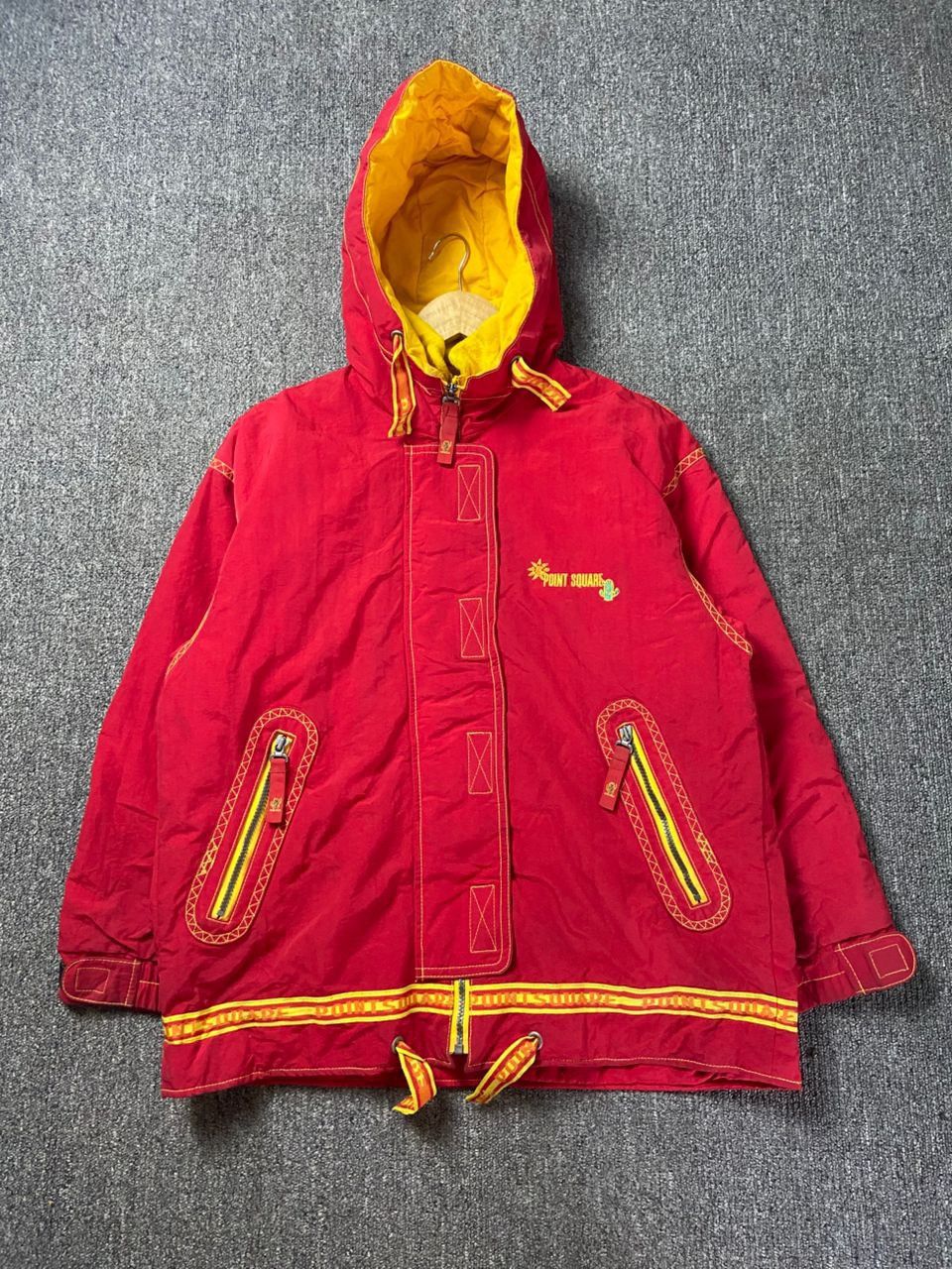 Japanese Brand Vintage Point Square Outdoor Jacket (205) Size US S / EU 44-46 / 1 - 1 Thumbnail