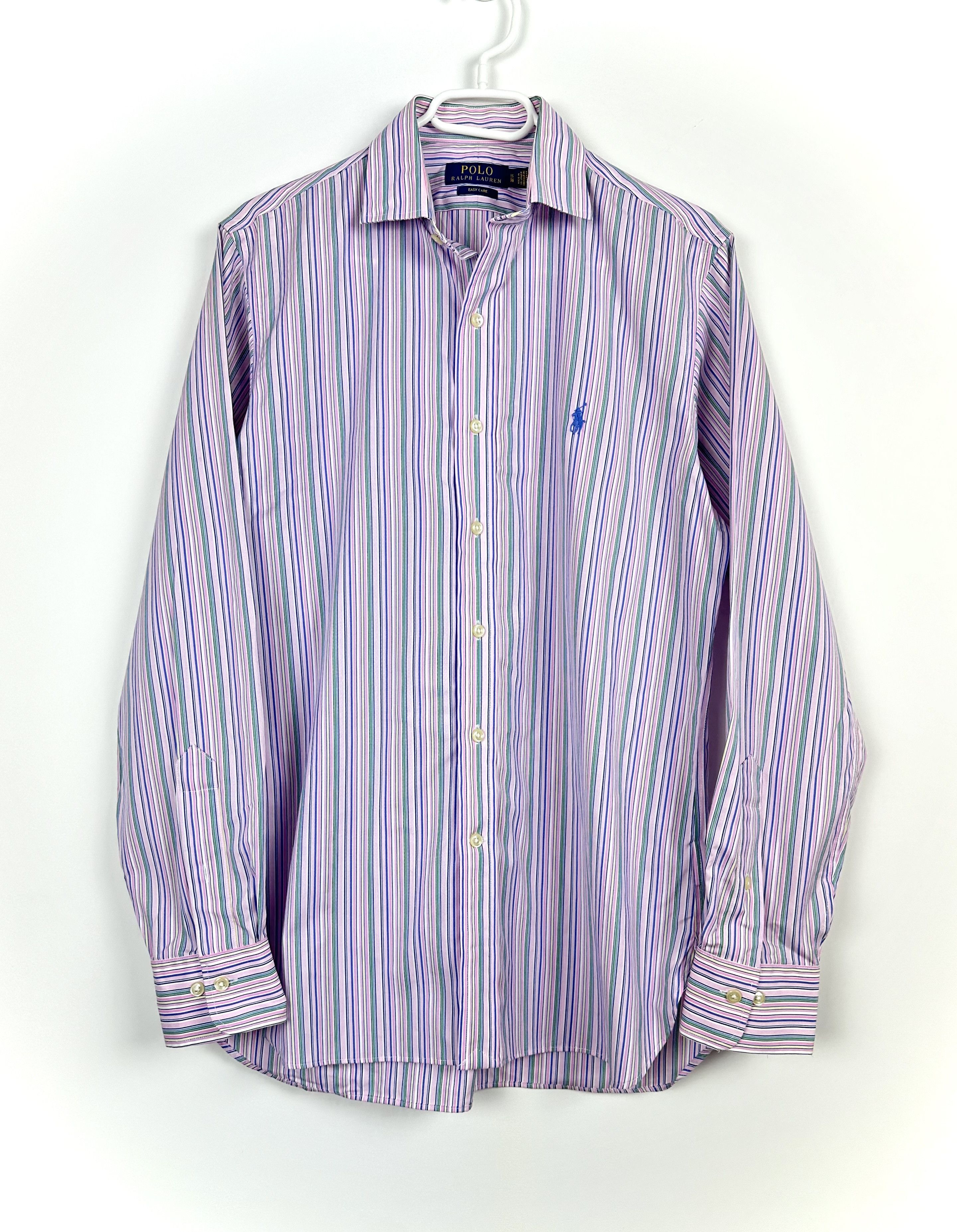 Ralph Lauren Polo Ralph Lauren Men's Striped Shirt Size M Size US M / EU 48-50 / 2 - 2 Thumbnail