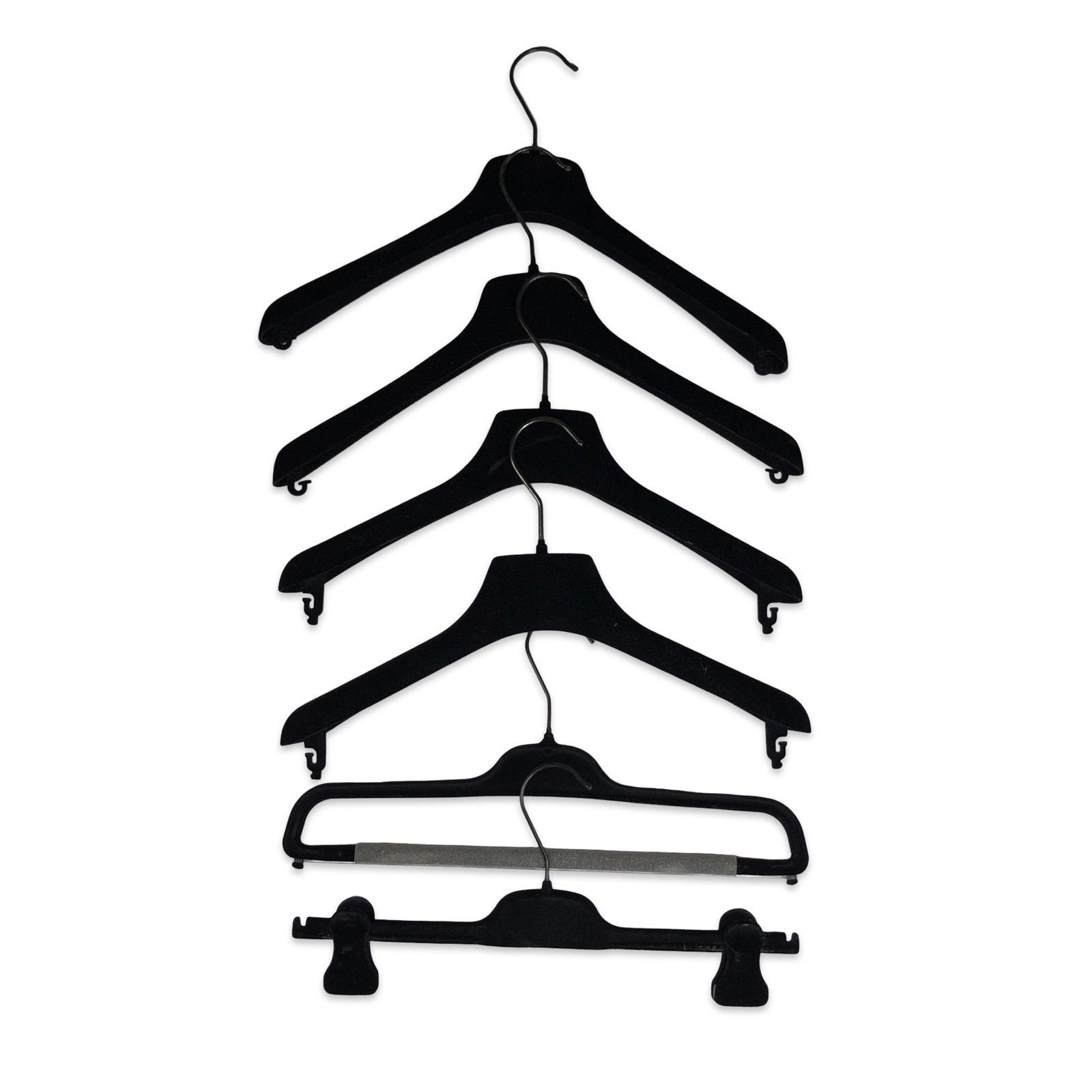 Blumarine Blumarine Logo Velour Hangers Size ONE SIZE - 6 Thumbnail
