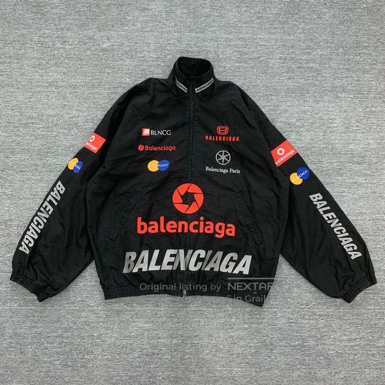 Other Balenciaga Black Logo Racing Jacket. Size US XS / EU 42 / 0 - 1 Thumbnail