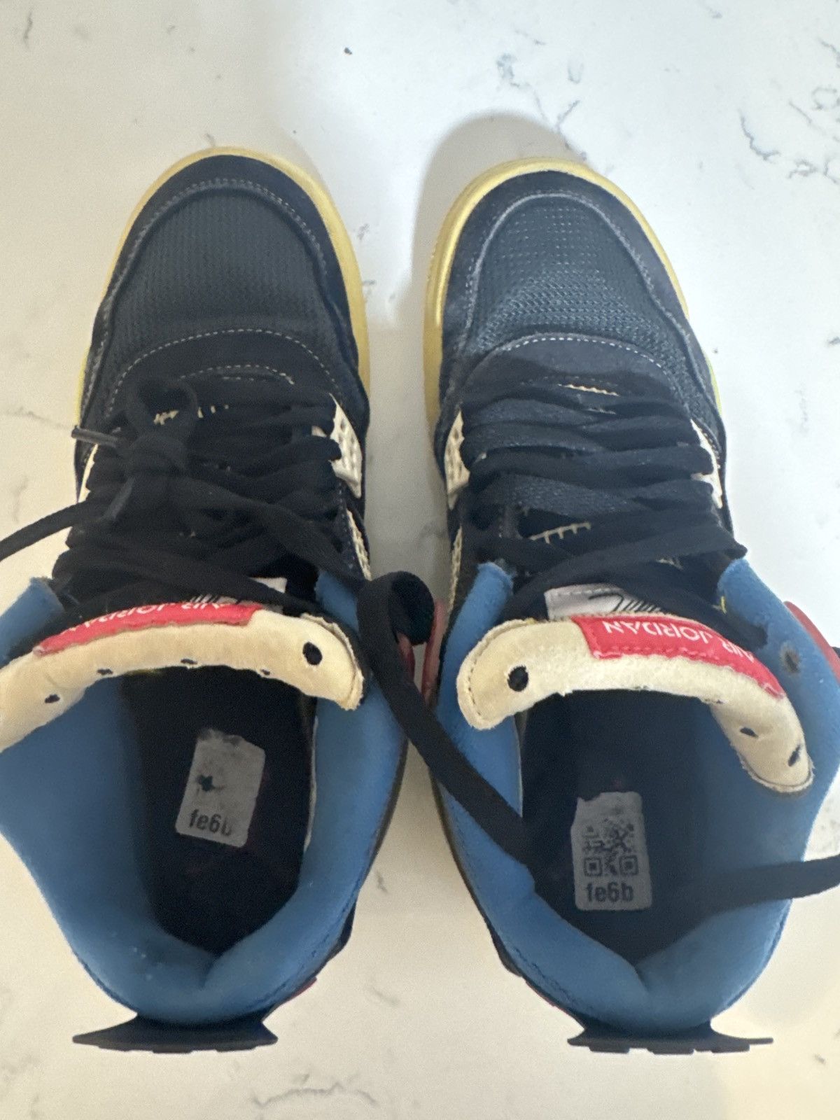 Jordan Brand × Union LA Jordan 4 Retro Union Off Noir size 8 Size US 8 / EU 41 - 4 Thumbnail