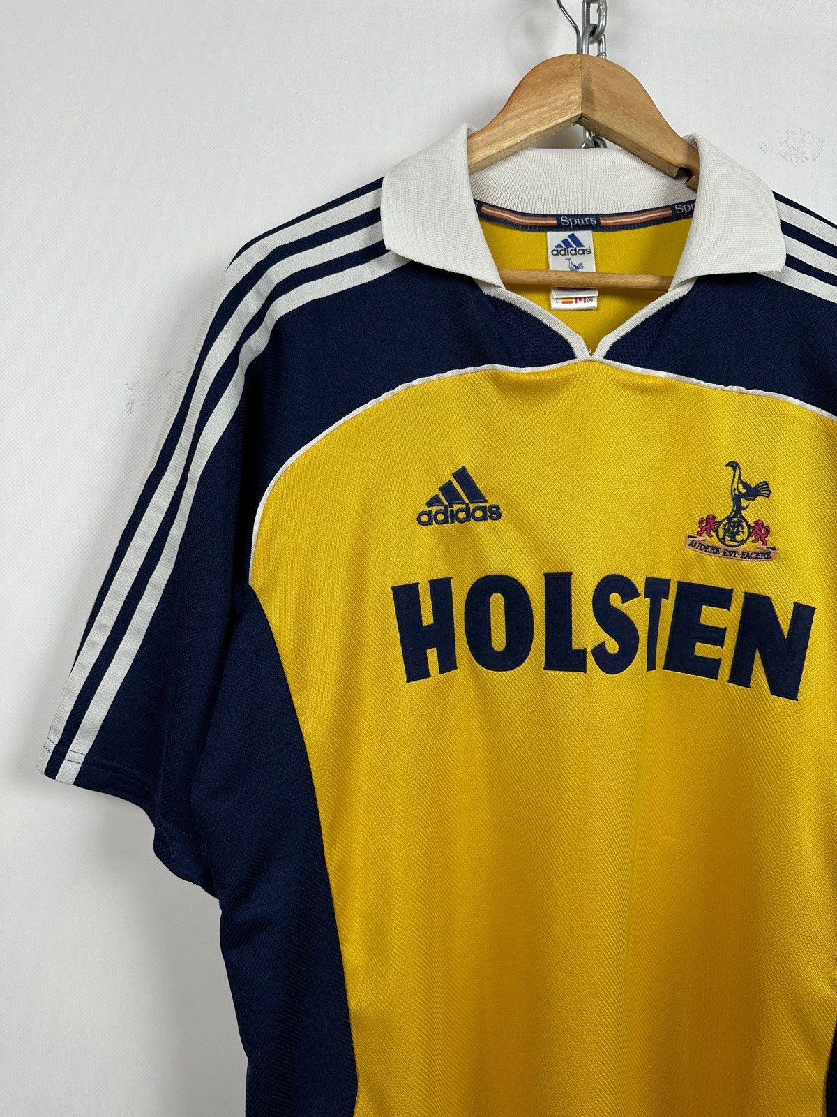 Adidas 1999/00 Adidas Tottenham Hotspur Vintage Away Jersey Size US L / EU 52-54 / 3 - 5 Thumbnail