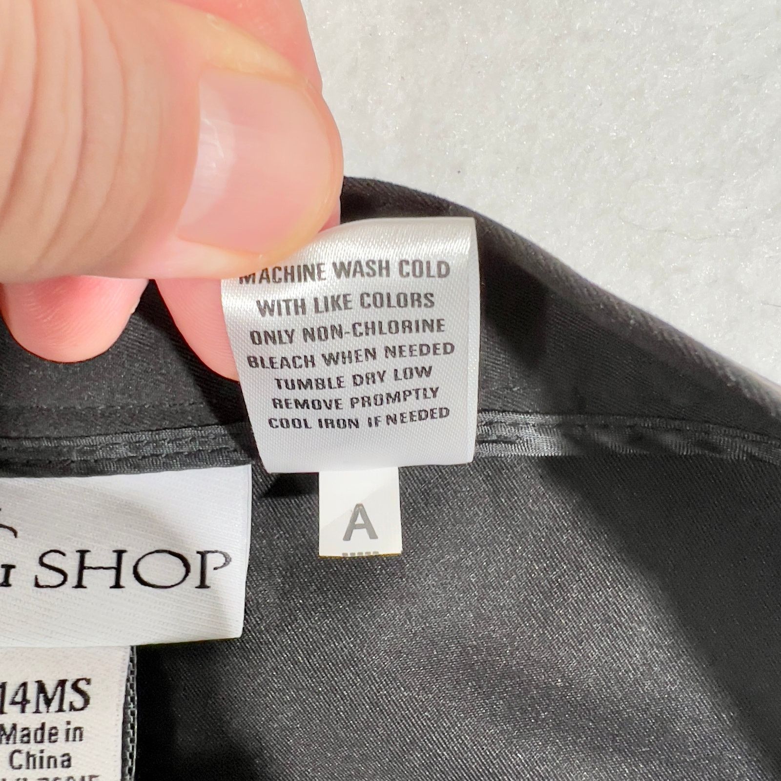 Other The Tog Shop Pants Woman's 14 MS (Misses) Dark Black New Size 32" / US 10 / IT 46 - 11 Thumbnail