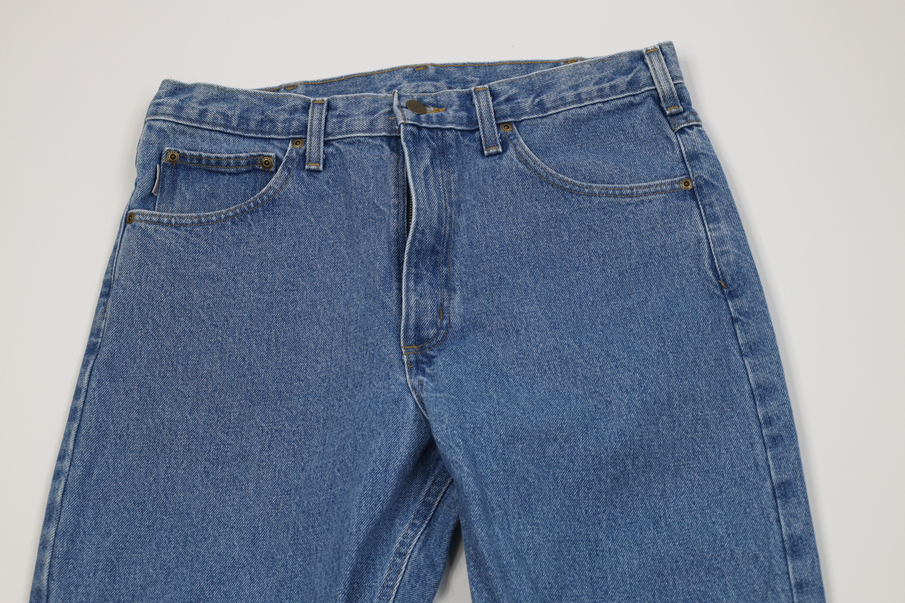 Carhartt Vintage Y2K Carhartt Spell Out Relaxed Fit Denim Jeans Blue Size US 34 / EU 50 - 2 Thumbnail