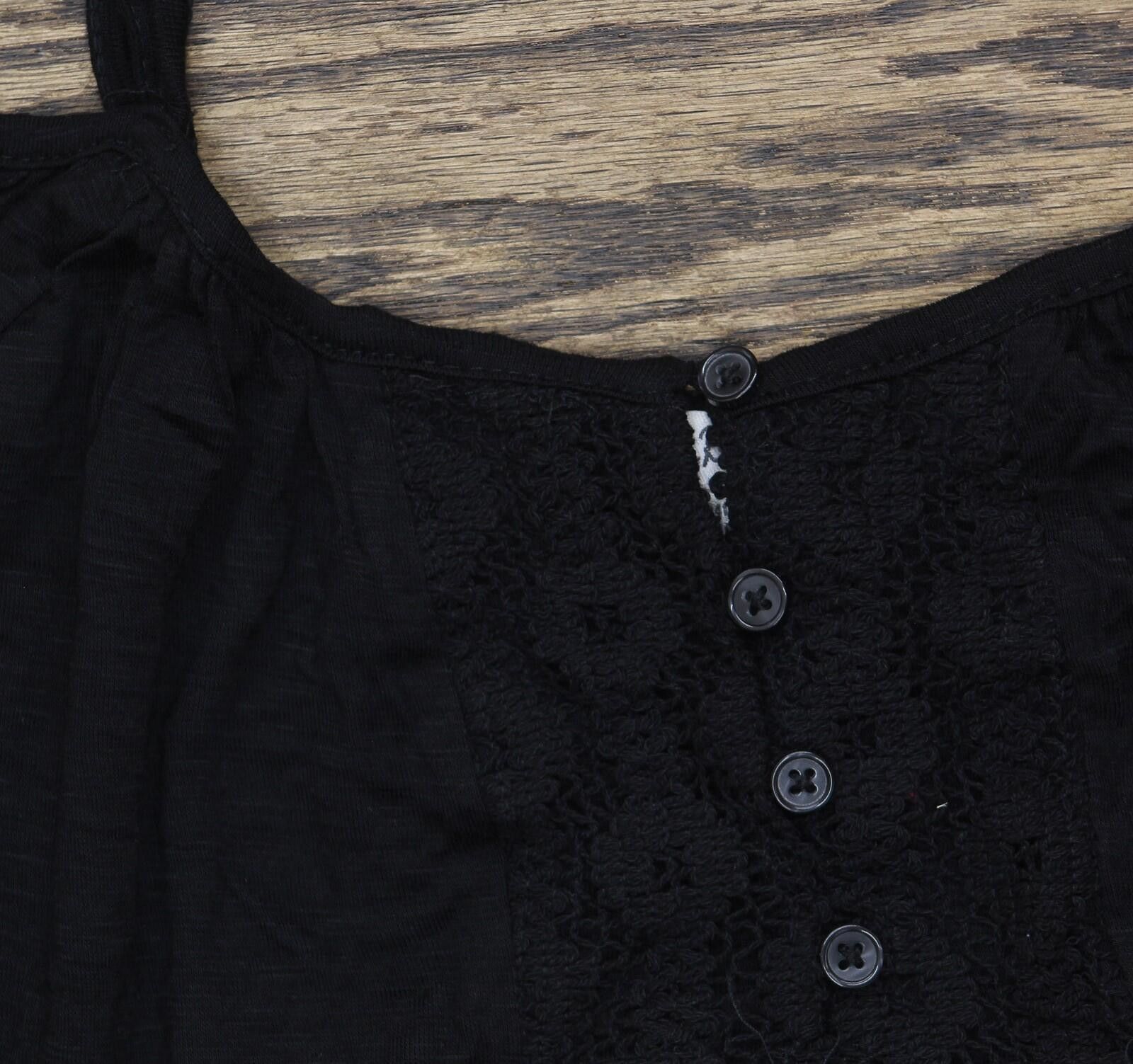 American Rag Nwt American Rag Juniors Blouse Shirt Top Classic Black S Size S / US 4 / IT 40 - 6 Thumbnail