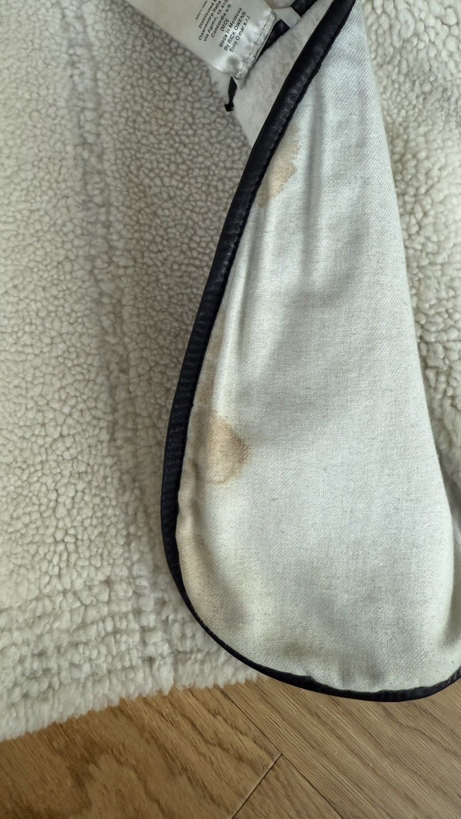 Rick Owens Rick Owens AW ‘17 Glitter Shearling Leather Jacket Size US M / EU 48-50 / 2 - 11 Thumbnail