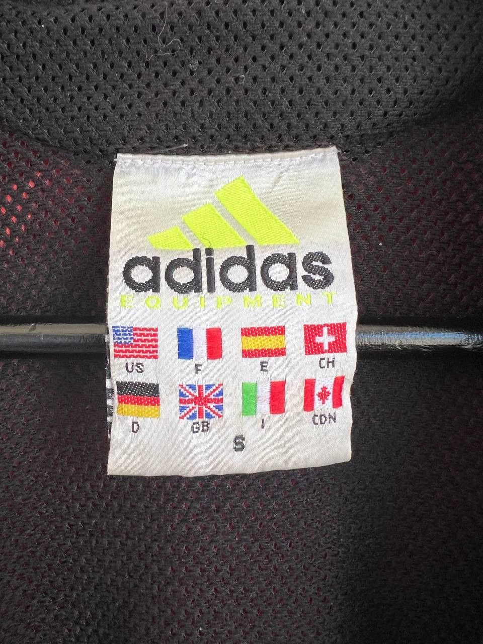 Adidas × Vintage Adidas Equipment Vintage Men's Jacket Size US S / EU 44-46 / 1 - 7 Thumbnail
