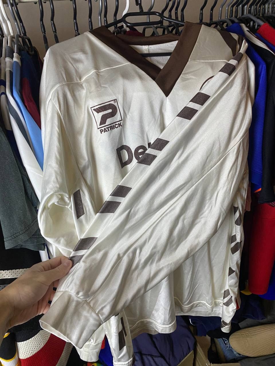 Vintage Patrick St.Pauli 1992 vintage jersey rare Size US L / EU 52-54 / 3 - 3 Thumbnail