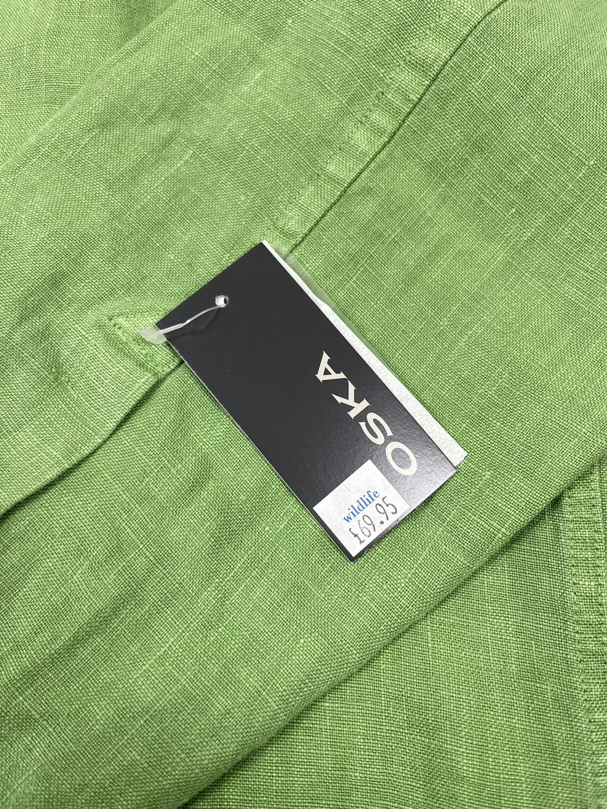 Other New Oska Linen Button Up Green Shirt Size US L / EU 52-54 / 3 - 7 Thumbnail