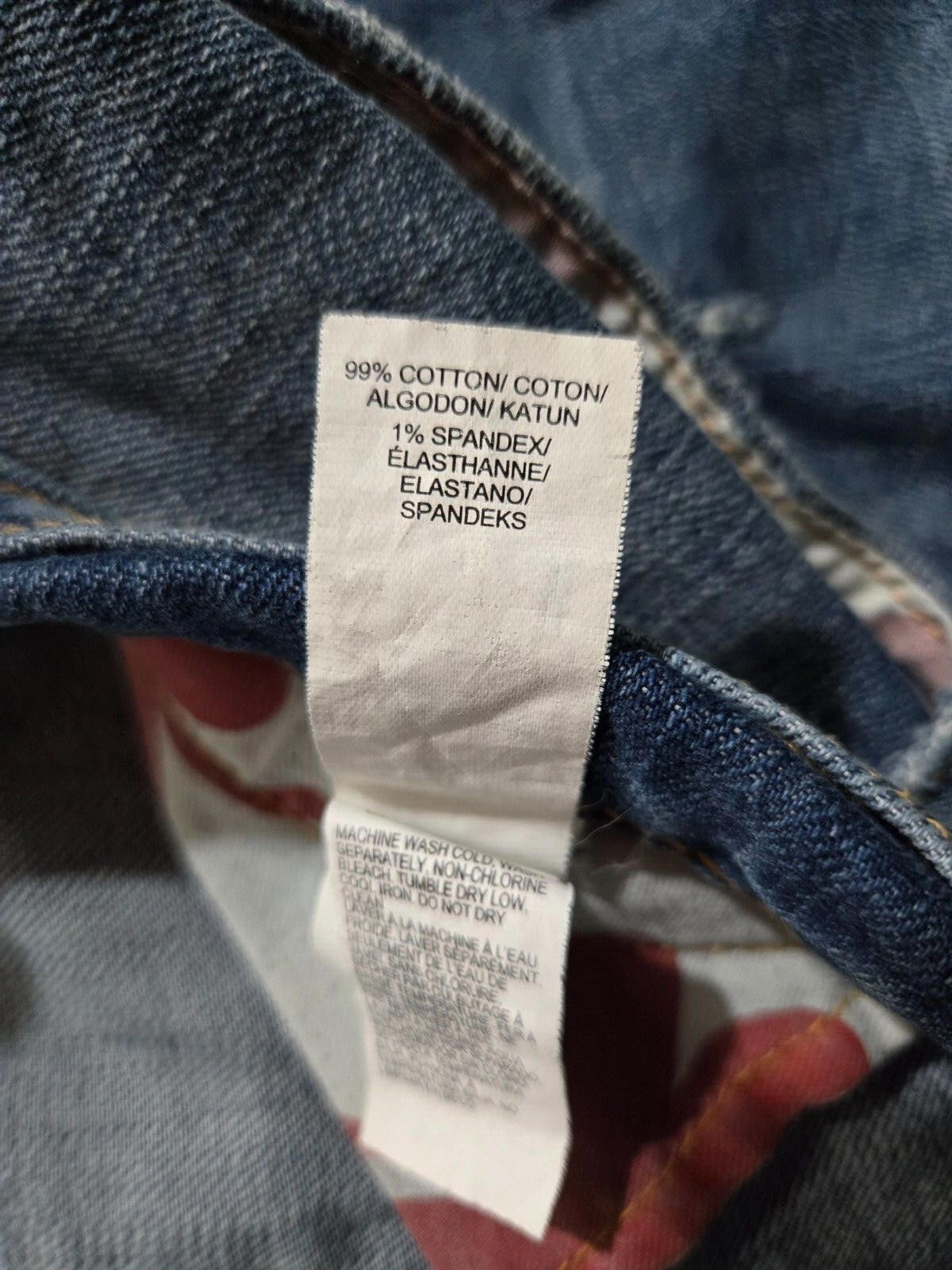 Designer Women's Lucky Jeans Charlie Skinny Distressed Denim 12/31 Size 34" / US 12 / IT 48 - 6 Thumbnail