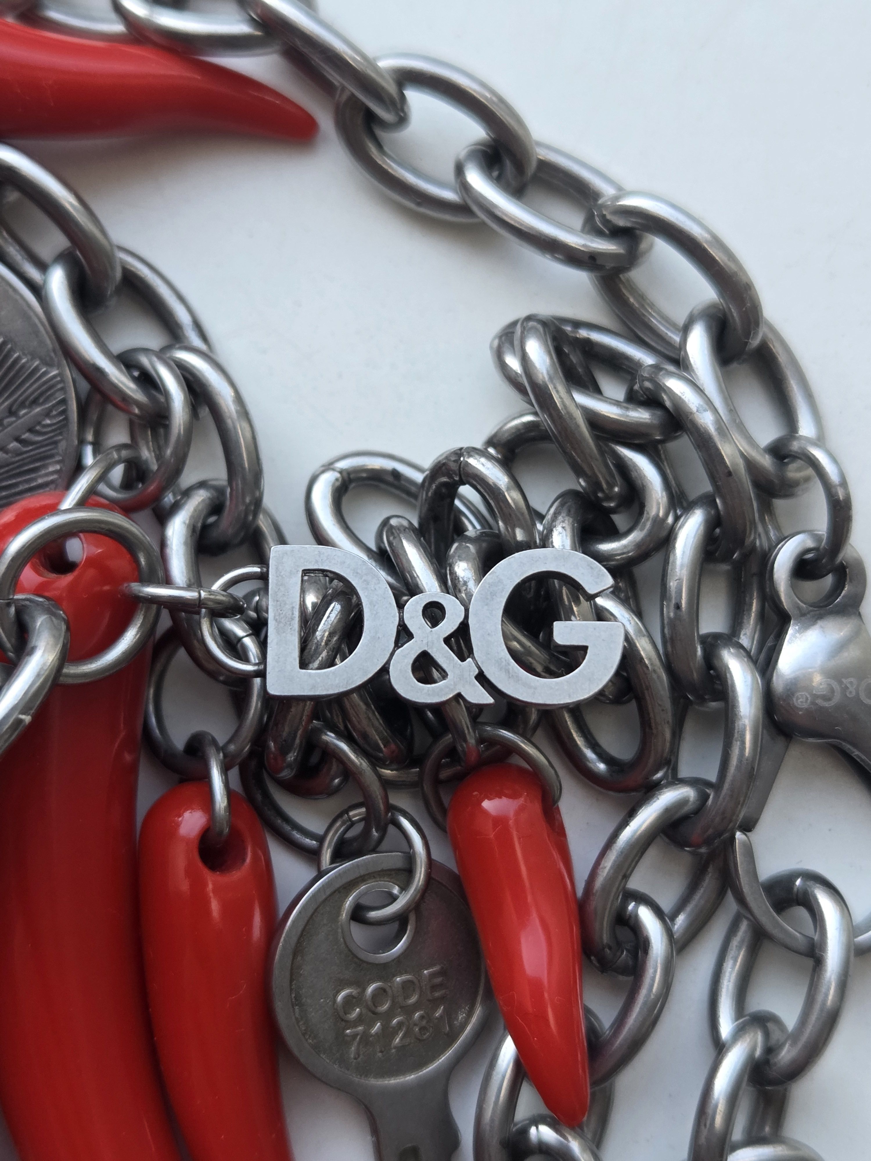 Dolce & Gabbana Dolce & Gabbana Fangs necklace Size ONE SIZE - 7 Thumbnail