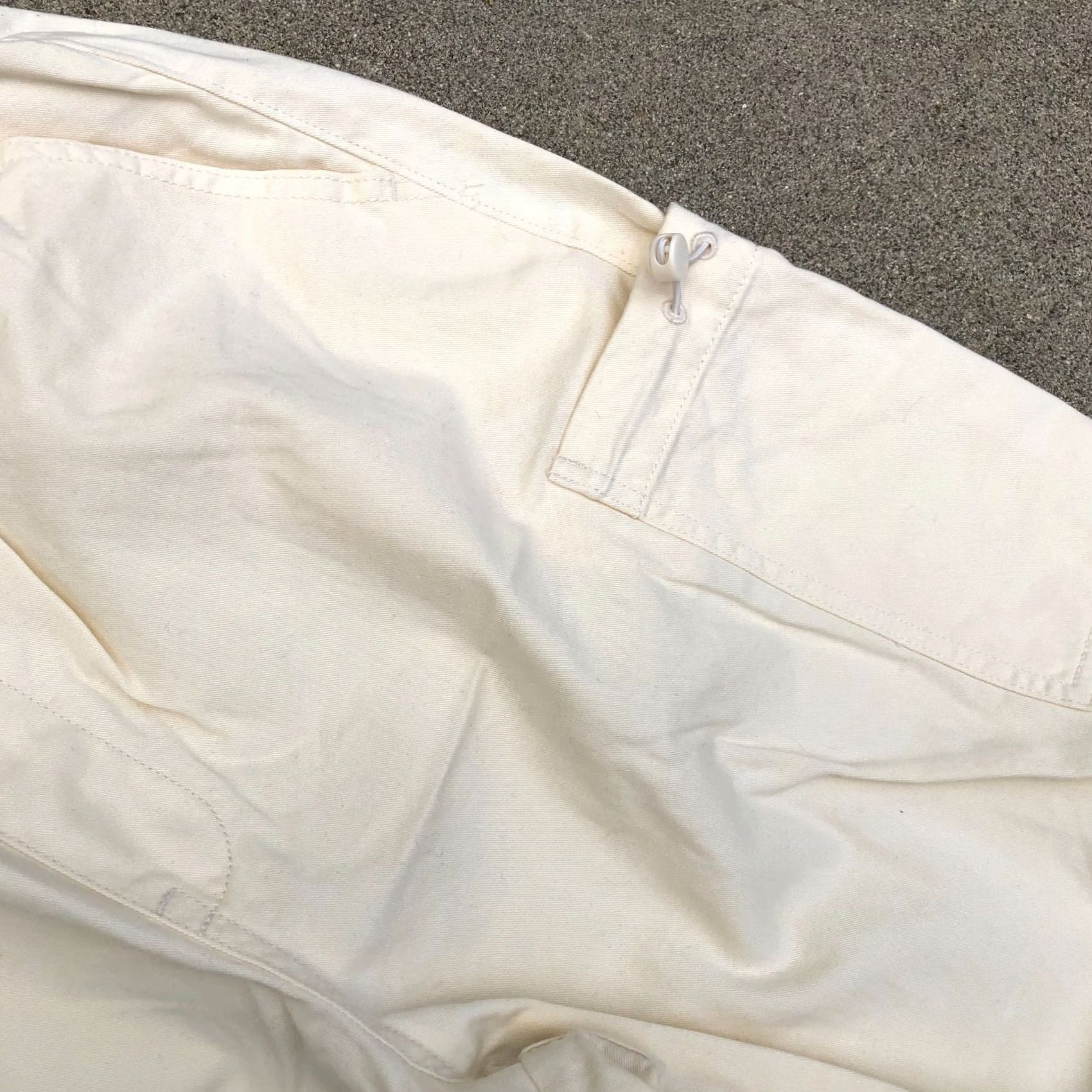 Madewell MADEWELL Cargo Parachute Pants LG Women's Wide Leg Beige Elastic Waist Brand New Size 36" / US 14 / IT 50 - 3 Thumbnail