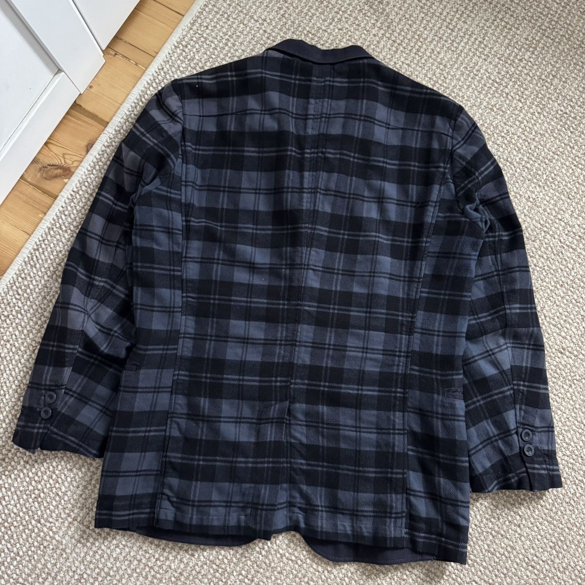 Marithe + Francois Girbaud Marithe Francois Girbaud Wool Blend Plaid Blazer Size 52R - 15 Thumbnail