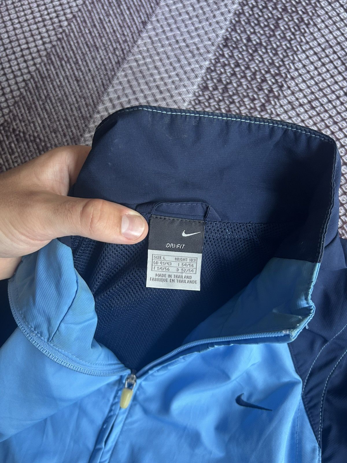 Nike Vintage Nike 2 in 1 Jacket & Vest Drill Style Streetwear L Size US L / EU 52-54 / 3 - 10 Thumbnail