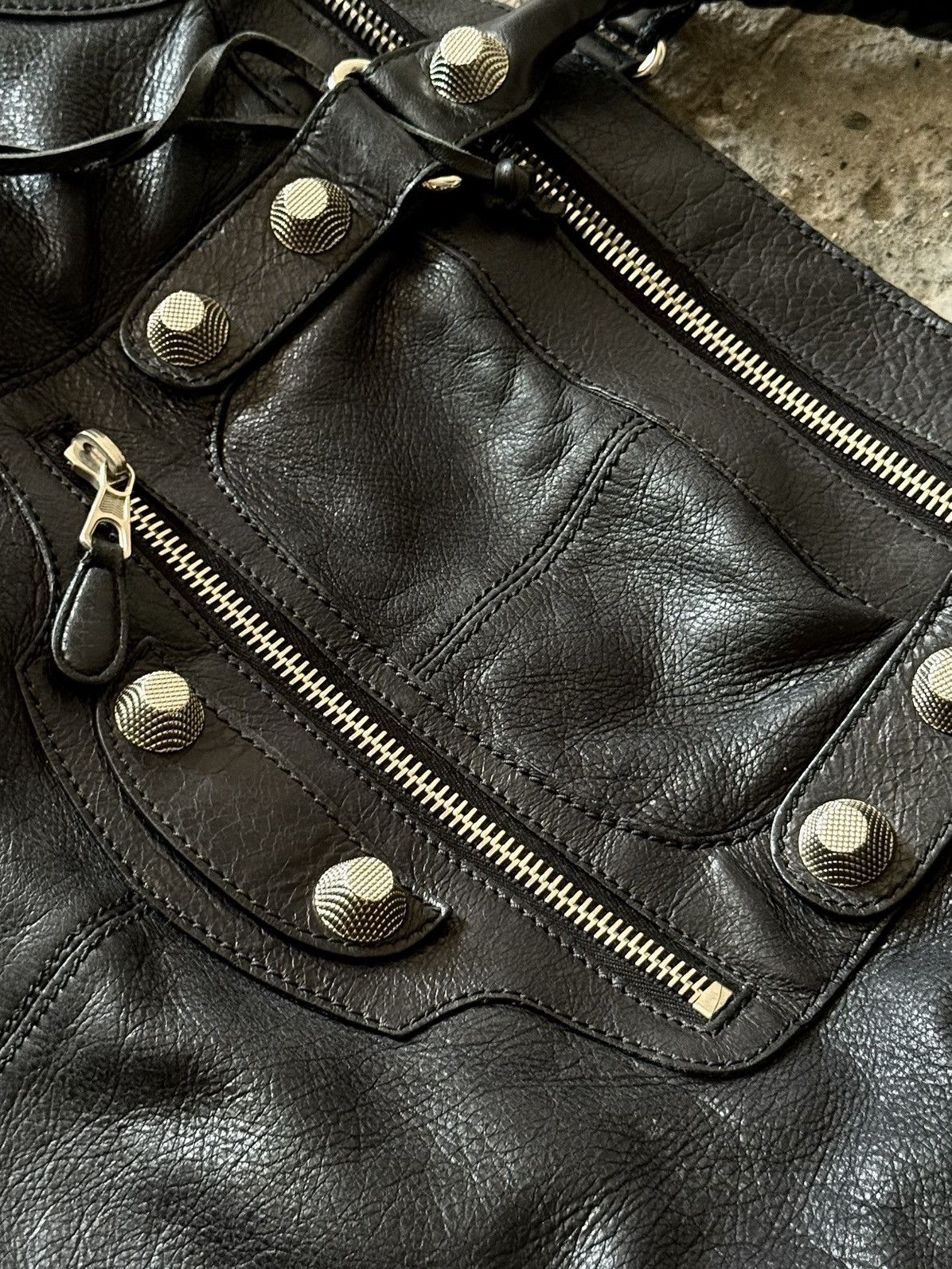 Balenciaga RARE Balenciaga - 2000’s - XL Le City - Lambskin Work Bag Size ONE SIZE - 14 Thumbnail
