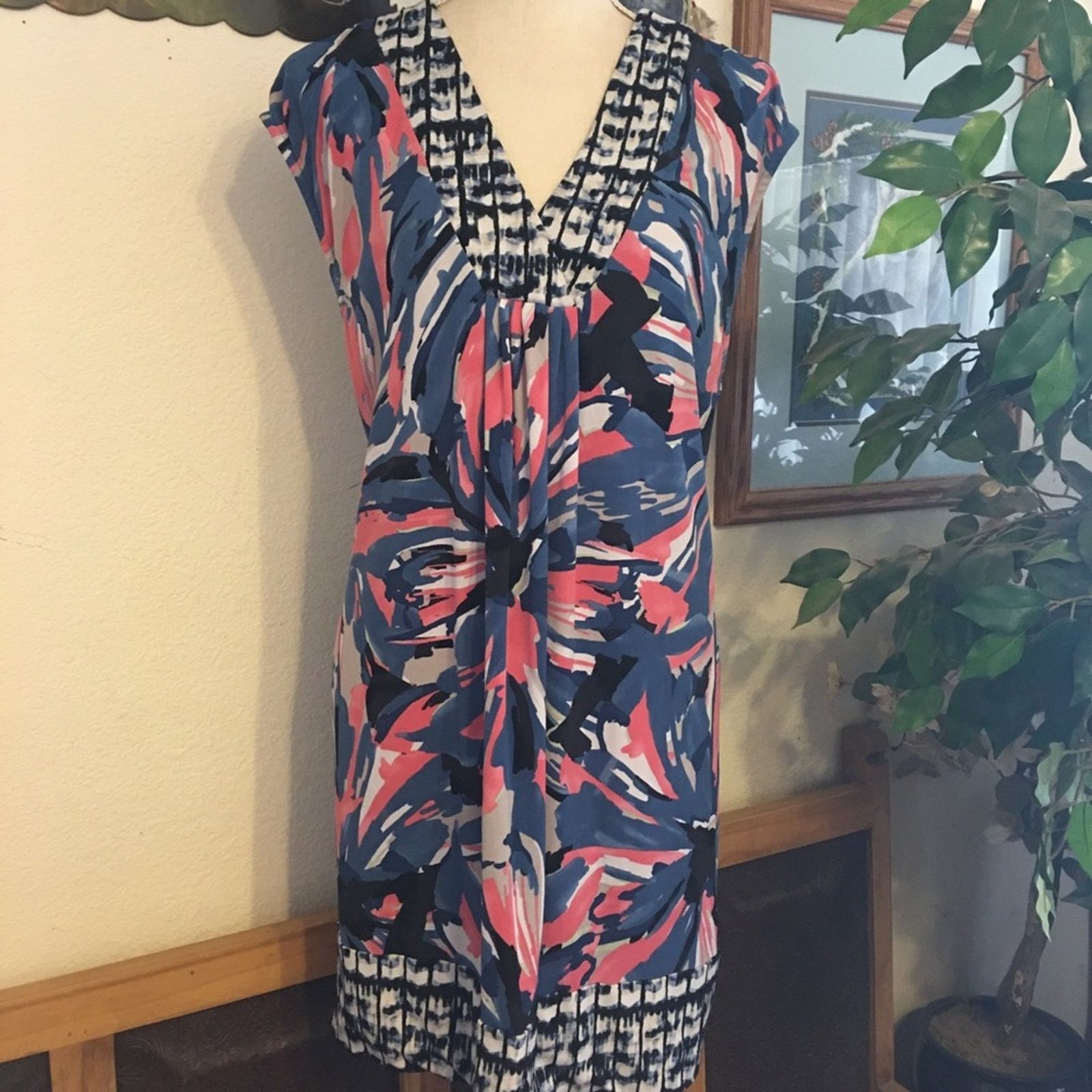 Alfani Alfani wild print tunic top dress XL Size XL / US 12-14 / IT 48-50 - 1 Thumbnail