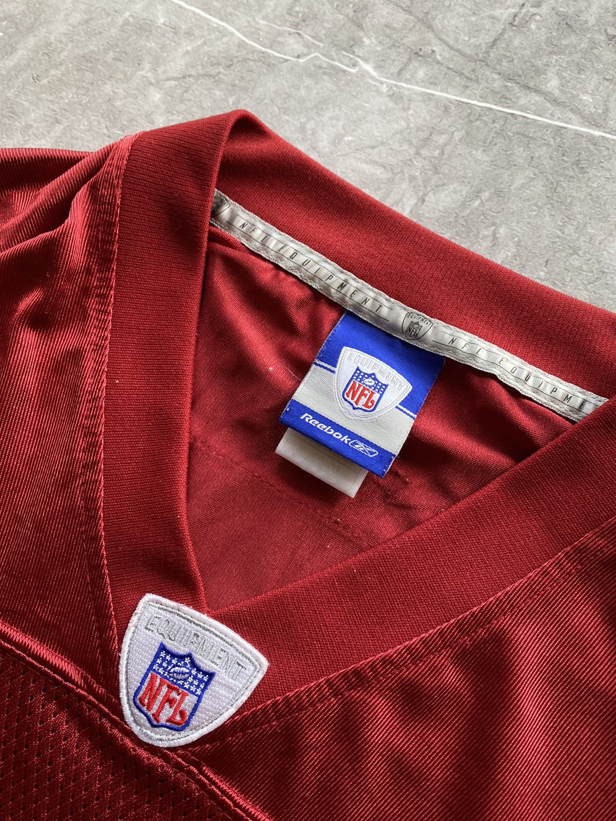 Reebok 🇺🇸SAN FRANCISCO 49ERS NFL FOOTBALL JERSEY REEBOK #98 PETERSON Size US XL / EU 56 / 4 - 8 Thumbnail