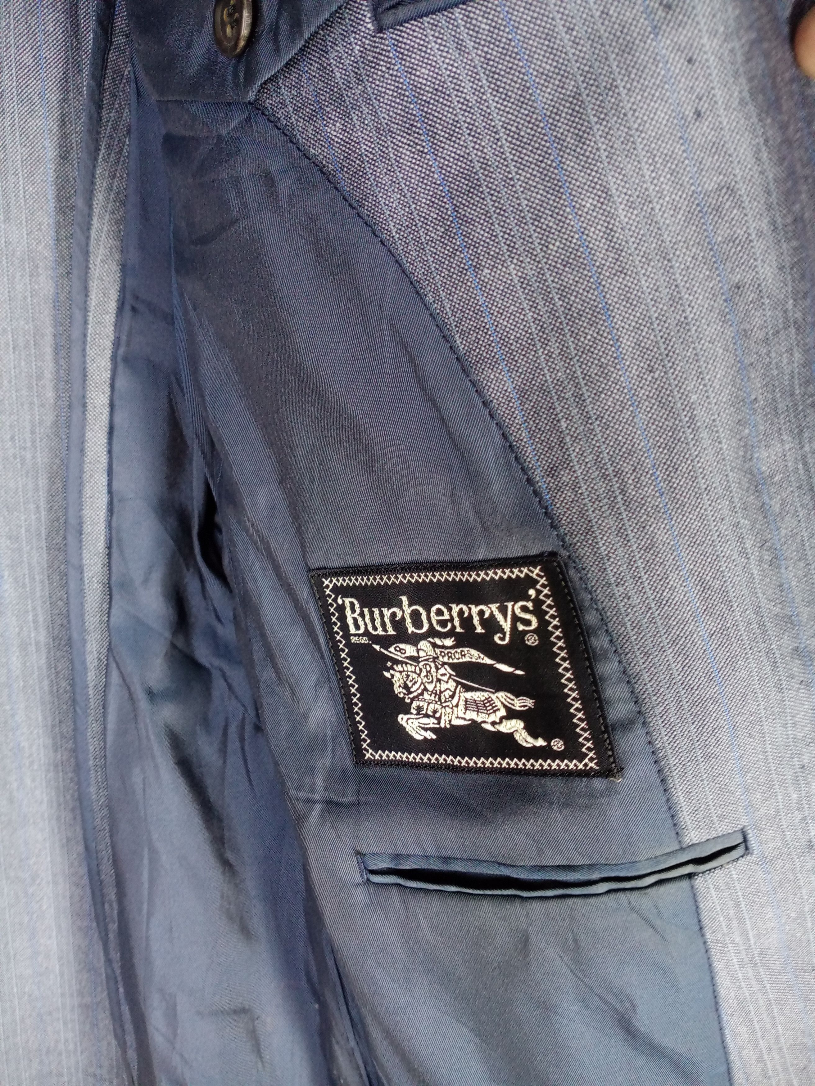 Burberry Rare Vintage Burberrys Blazer Jacket Size US S / EU 44-46 / 1 - 7 Thumbnail