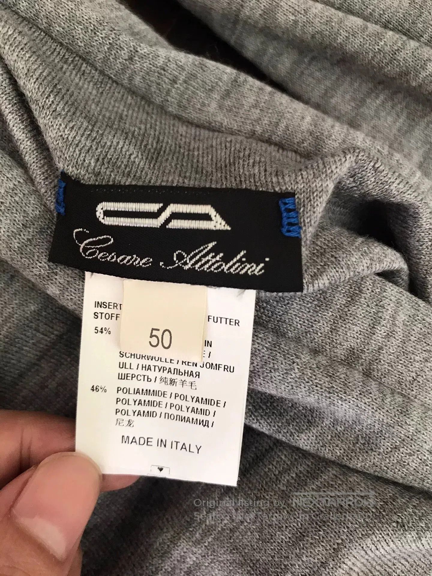 Cesare Attolini cesare attolini gray wool bomber jacket. Size US L / EU 52-54 / 3 - 8 Thumbnail