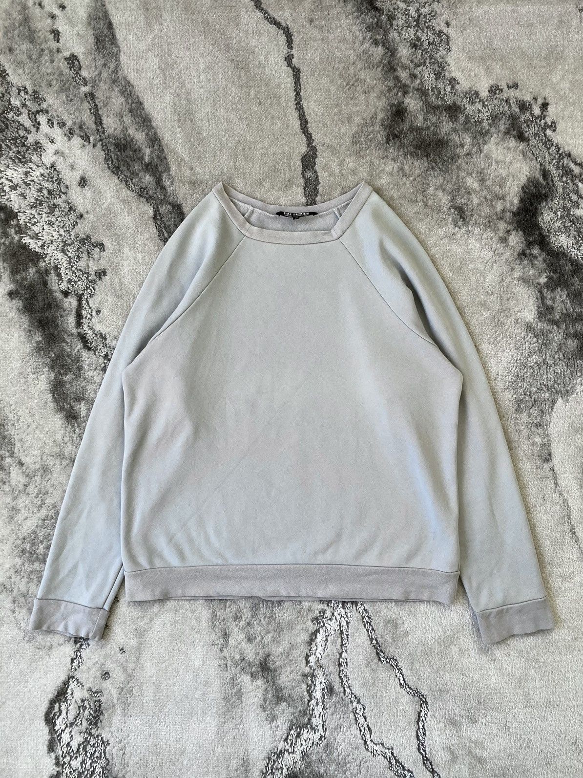 Raf Simons S/S 2007 Square Neck Blue Crewneck Size US M / EU 48-50 / 2 - 1 Thumbnail