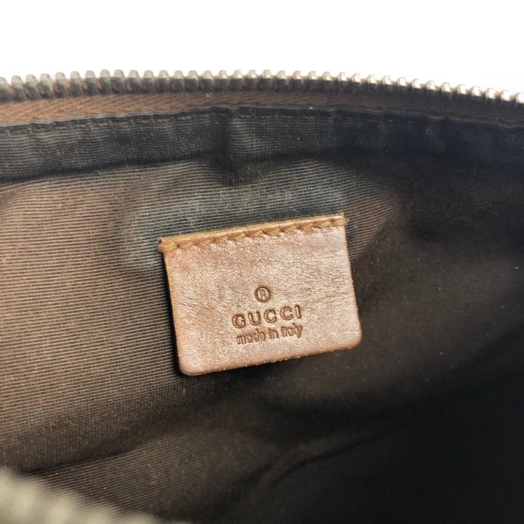 Gucci Gucci - Canvas Leather Brown Handbag GG Monogram Size ONE SIZE - 8 Thumbnail