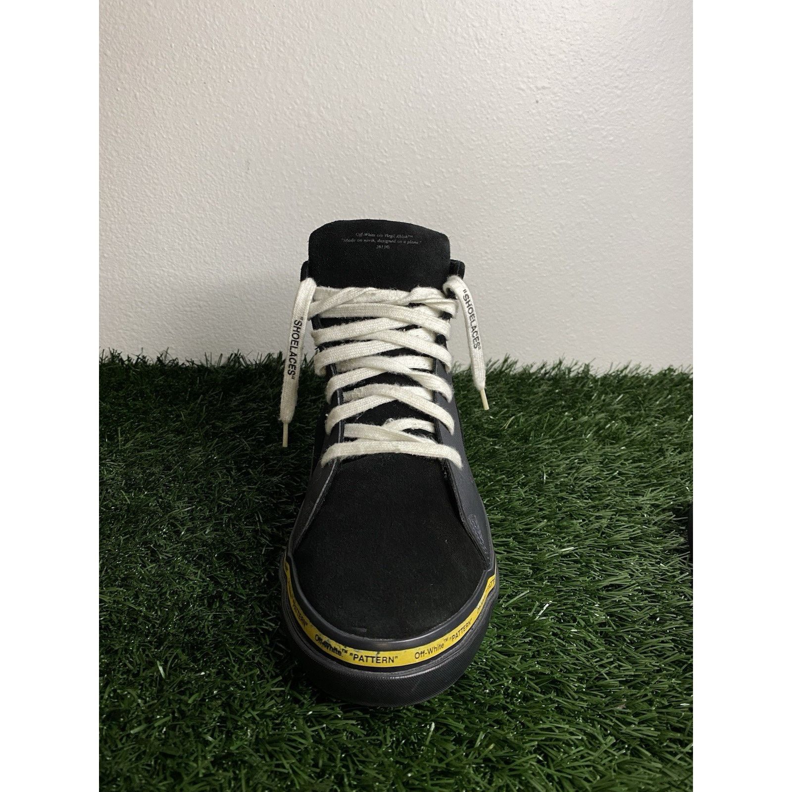Off-White Off-White Vulc Sneaker Mid 'Black' | Size 43 EU ( 10 us ) Size US 10 / EU 43 - 6 Thumbnail