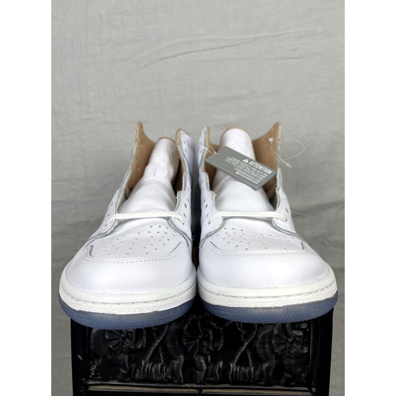 Jordan Brand Air Jordan 1 Retro High OG Mens 14 White Los Angeles 2015 Sneakers 819012-130 Size US 14 / EU 47 - 4 Thumbnail