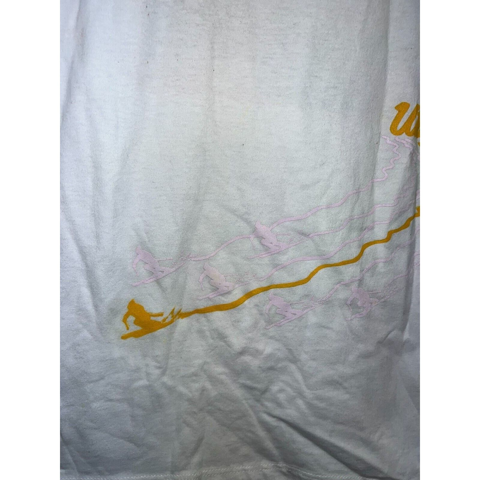 Jerzees Vintage Korean Camp Shirt Test Print Utah Skiing Ski Tee S Size US S / EU 44-46 / 1 - 5 Thumbnail