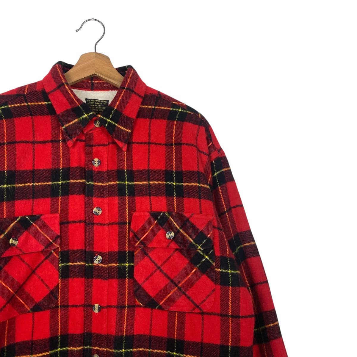 Flannel × Japanese Brand × Surplus Research Surplus flannel sherpa Size US M / EU 48-50 / 2 - 5 Thumbnail