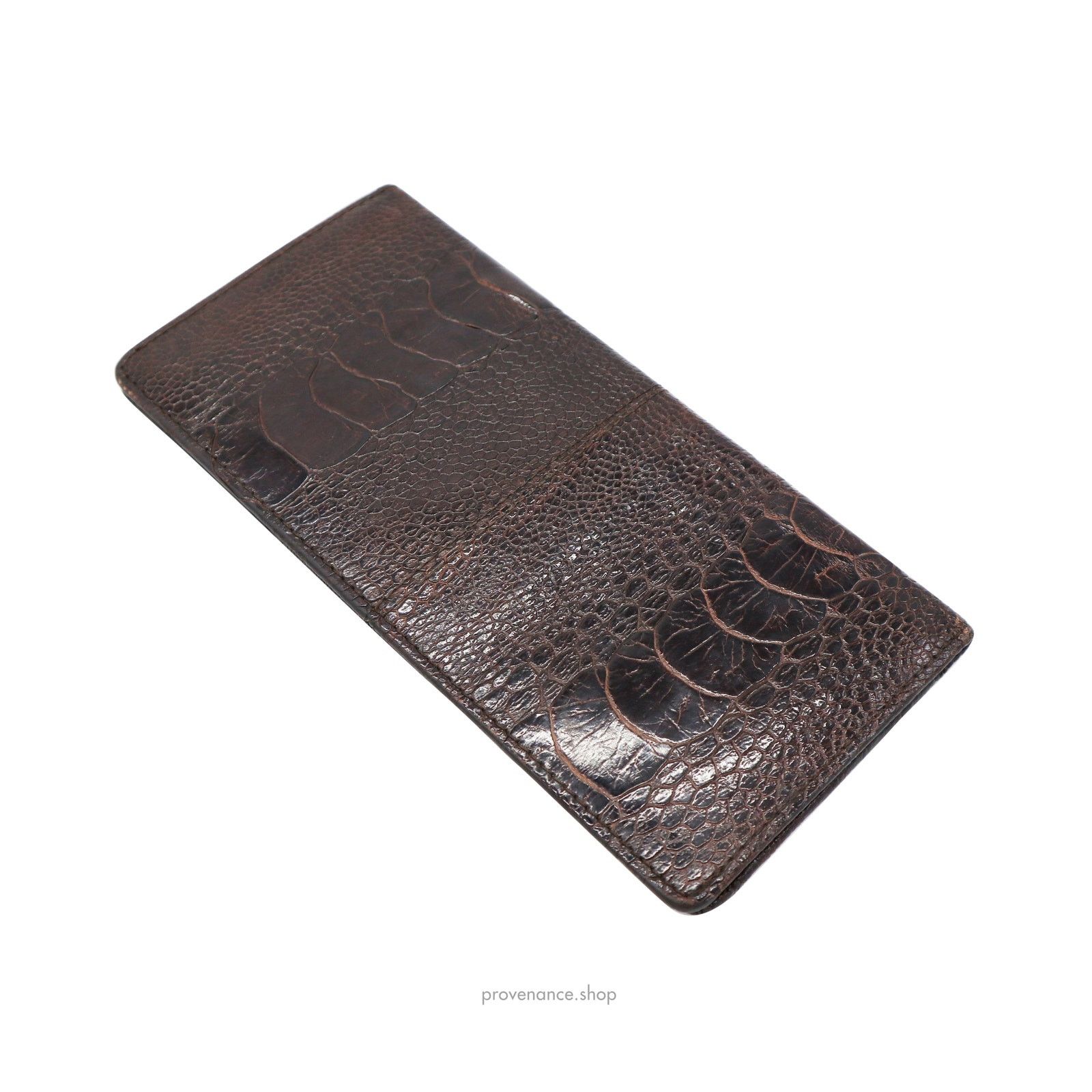Givenchy 🔴 Givenchy Long Wallet - Ostrich Leather Size ONE SIZE - 4 Thumbnail