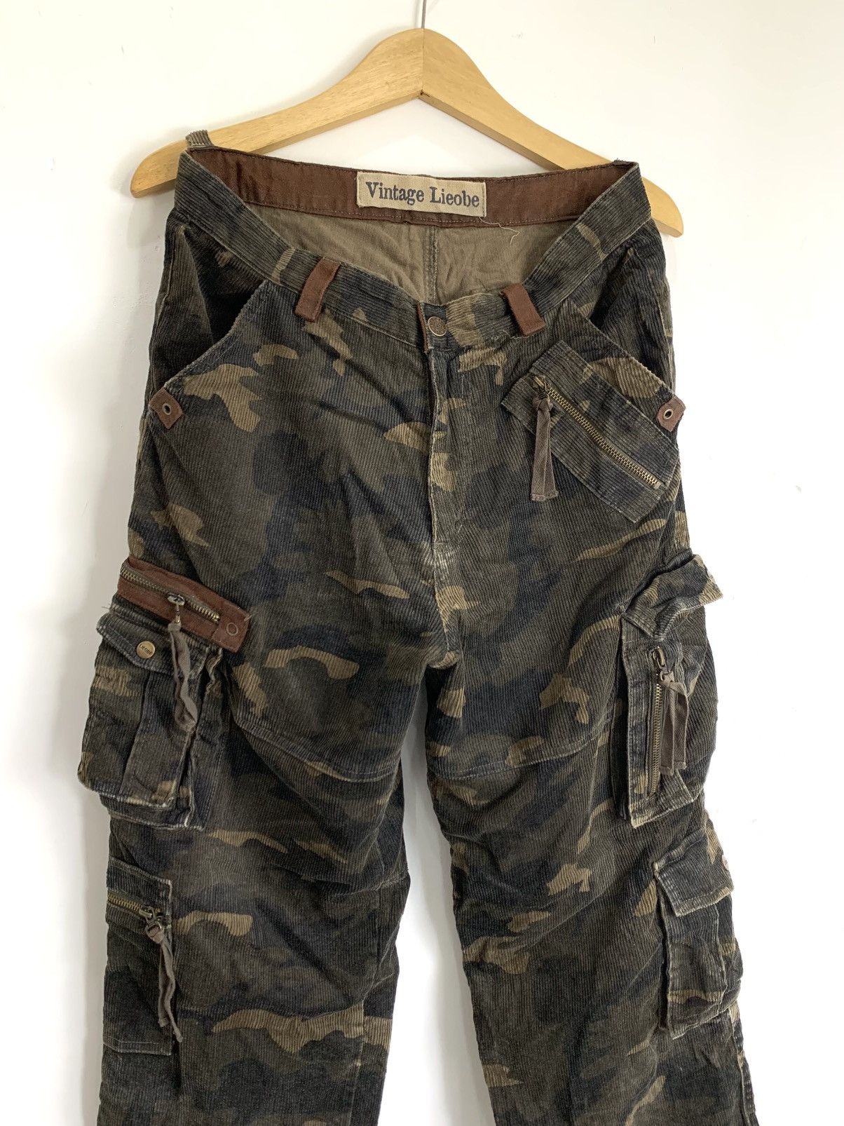 Japanese Brand Japanese brand cargo pants with camouflage motif Size US 32 / EU 48 - 10 Thumbnail