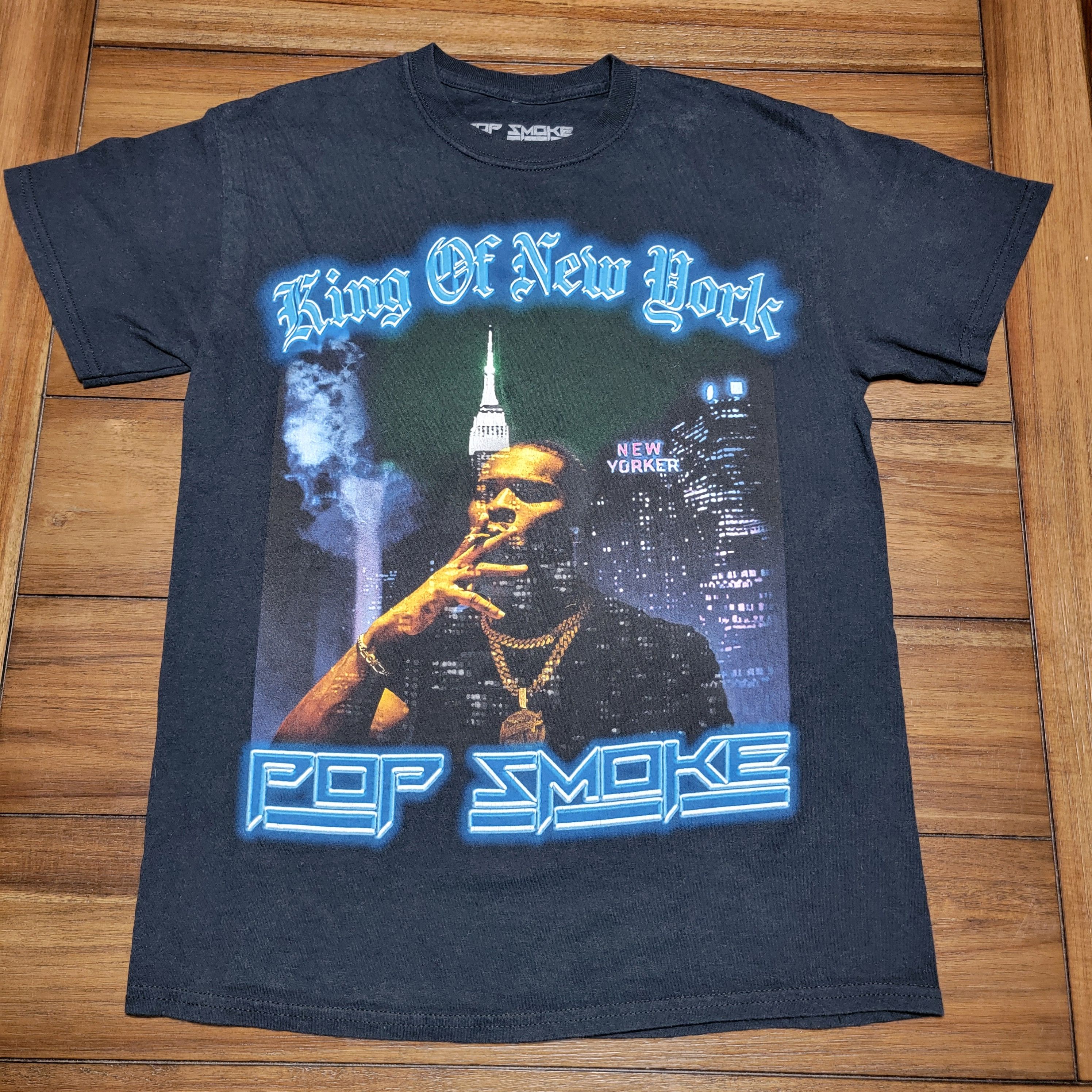 Other Pop Smoke SS Unisex Tee "King Of New York" - Size Medium Size US M / EU 48-50 / 2 - 1 Thumbnail