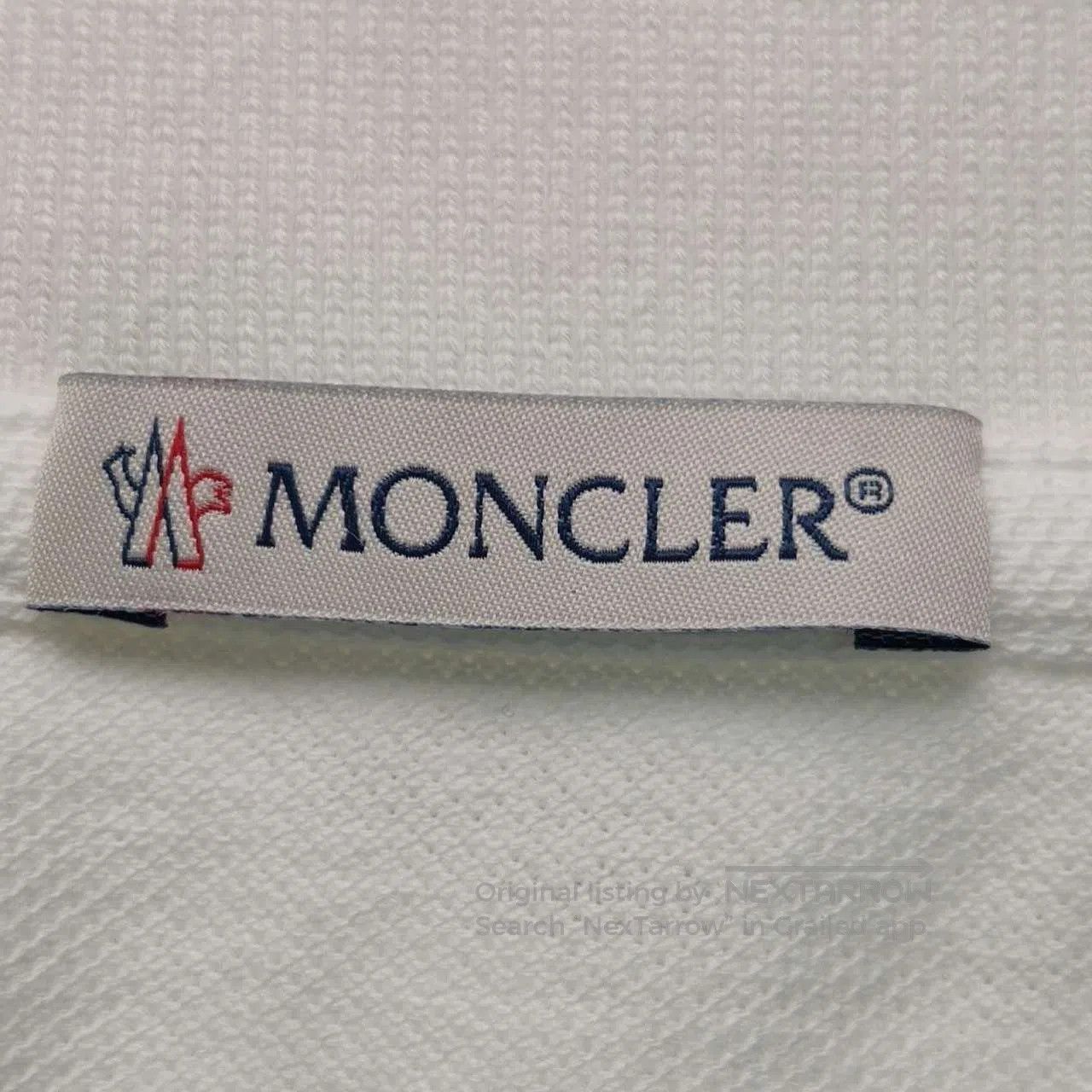 Moncler Moncler White Short-Sleeve Polo Shirt. Size US XXL / EU 58 / 5 - 4 Thumbnail