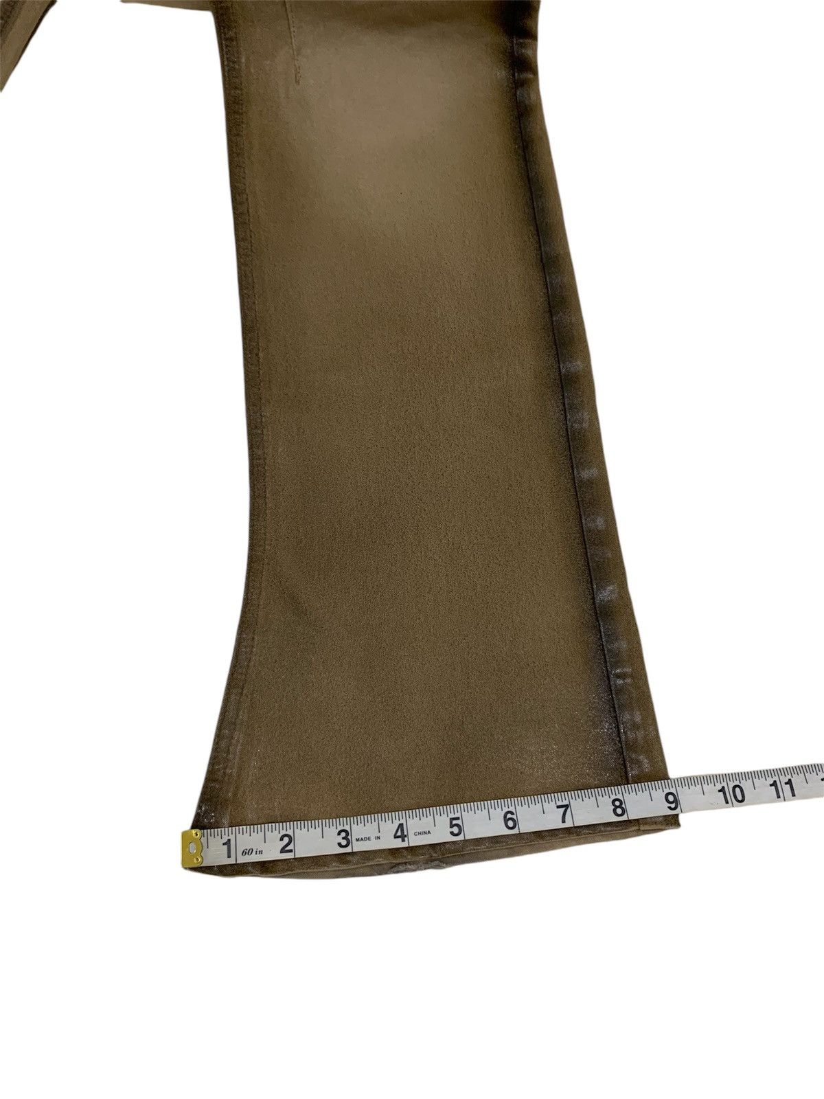 Japanese Brand Jackrose Half Waxed Slim Boot Cut Flared Pant Size US 32 / EU 48 - 16 Thumbnail