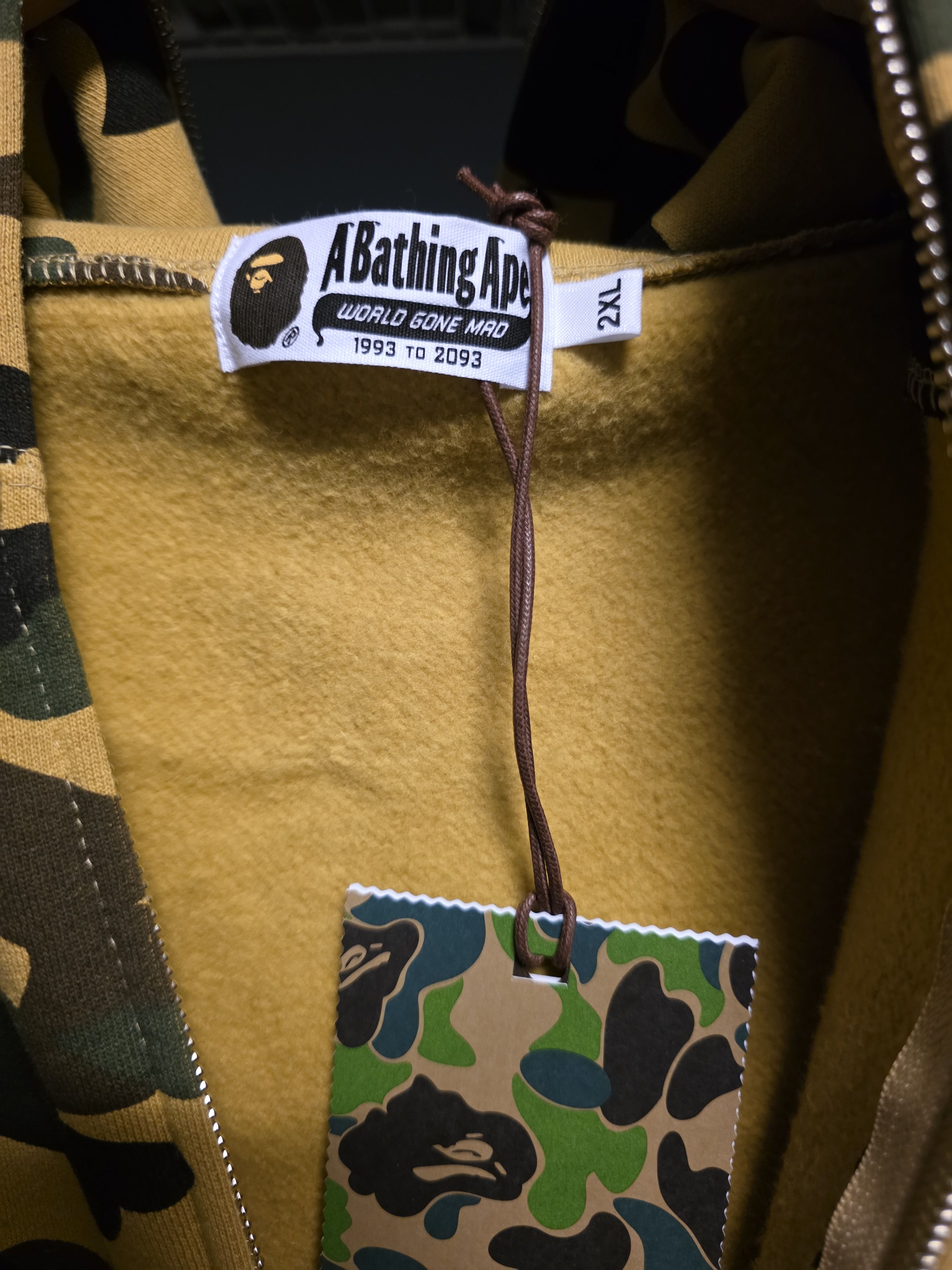 Bape Bape zip hoodie XXL new Size US XXL / EU 58 / 5 - 3 Thumbnail