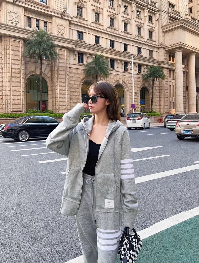Thom Browne Thom Browne Light gray coat Size US S / EU 44-46 / 1 - 7 Thumbnail