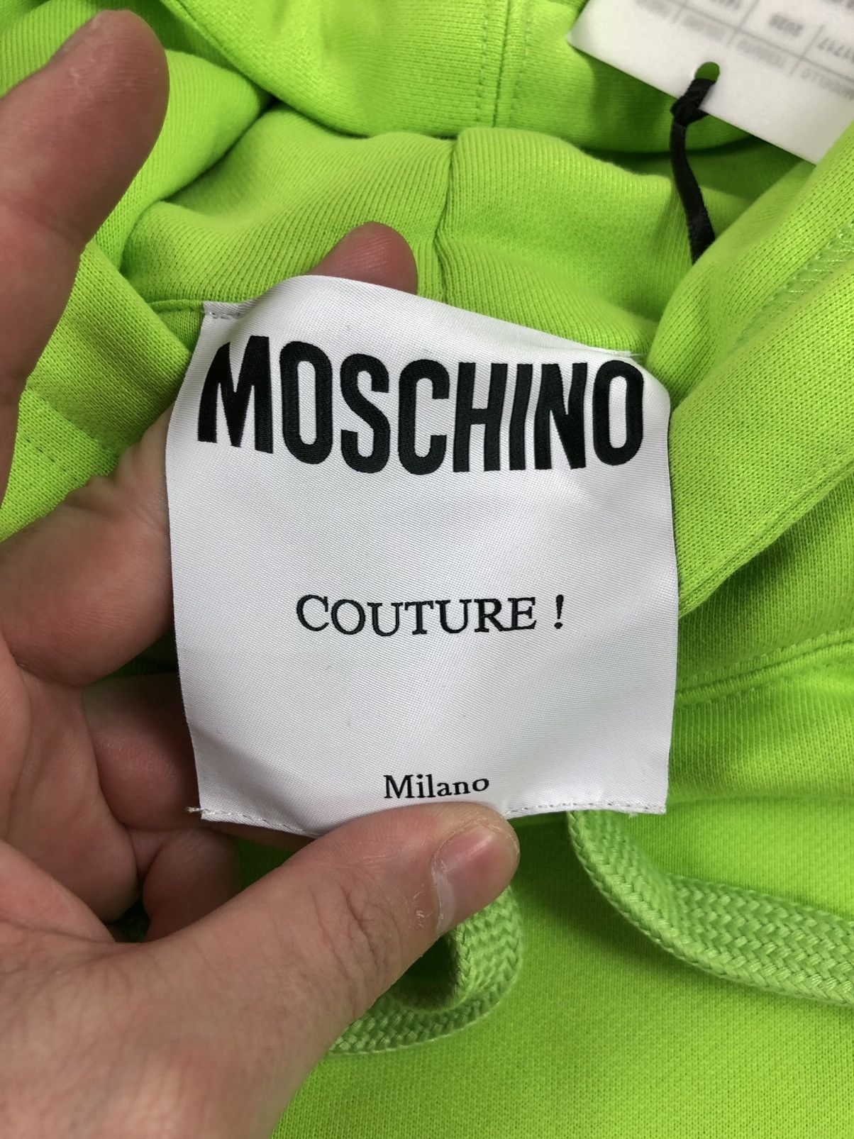 Moschino MOSCHINO couture Milano new acid hoodie RRP 500$ Size US S / EU 44-46 / 1 - 3 Thumbnail