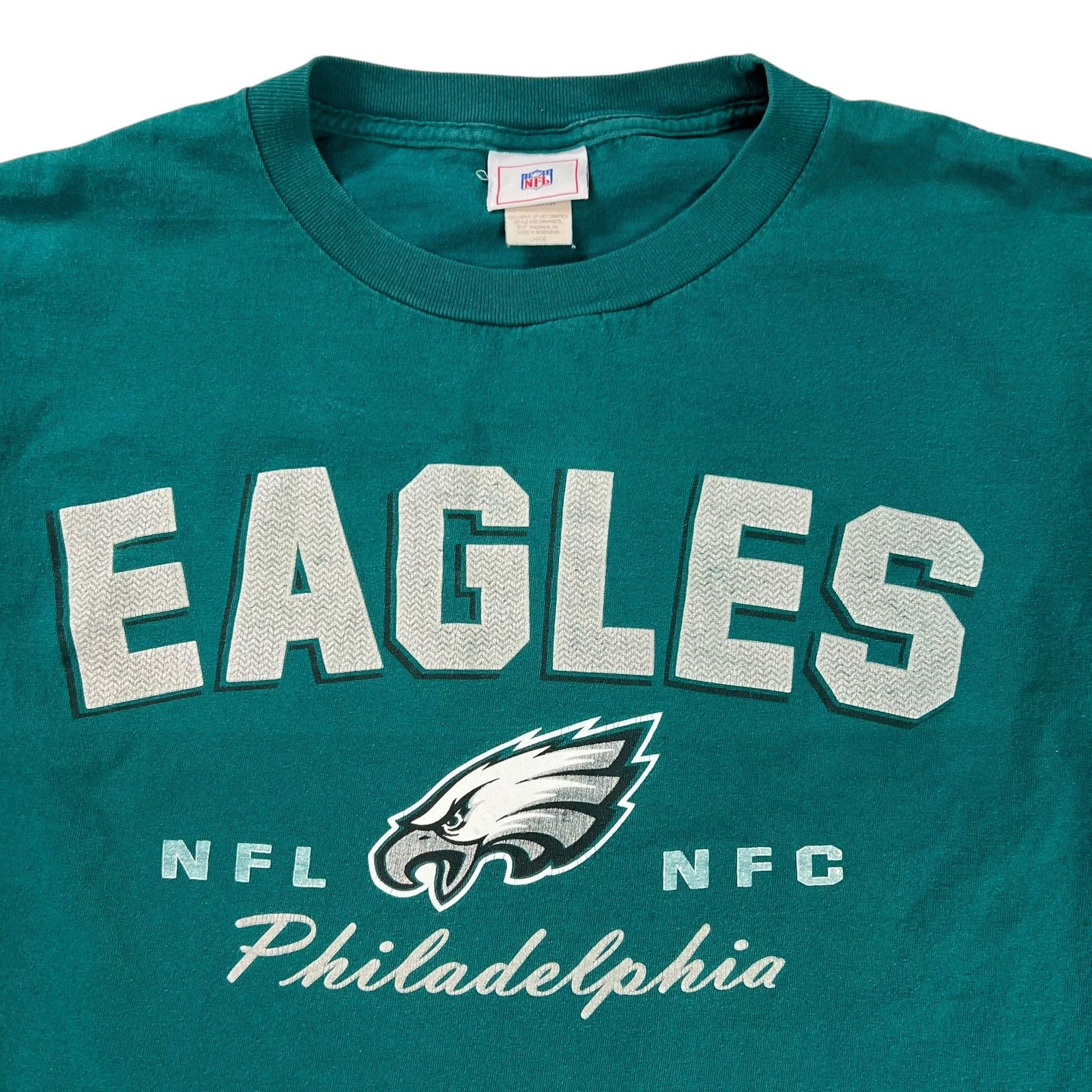 NFL × Vintage Vintage Y2K Philadelphia Eagles long sleeve print shirt (L) Size US L / EU 52-54 / 3 - 4 Thumbnail