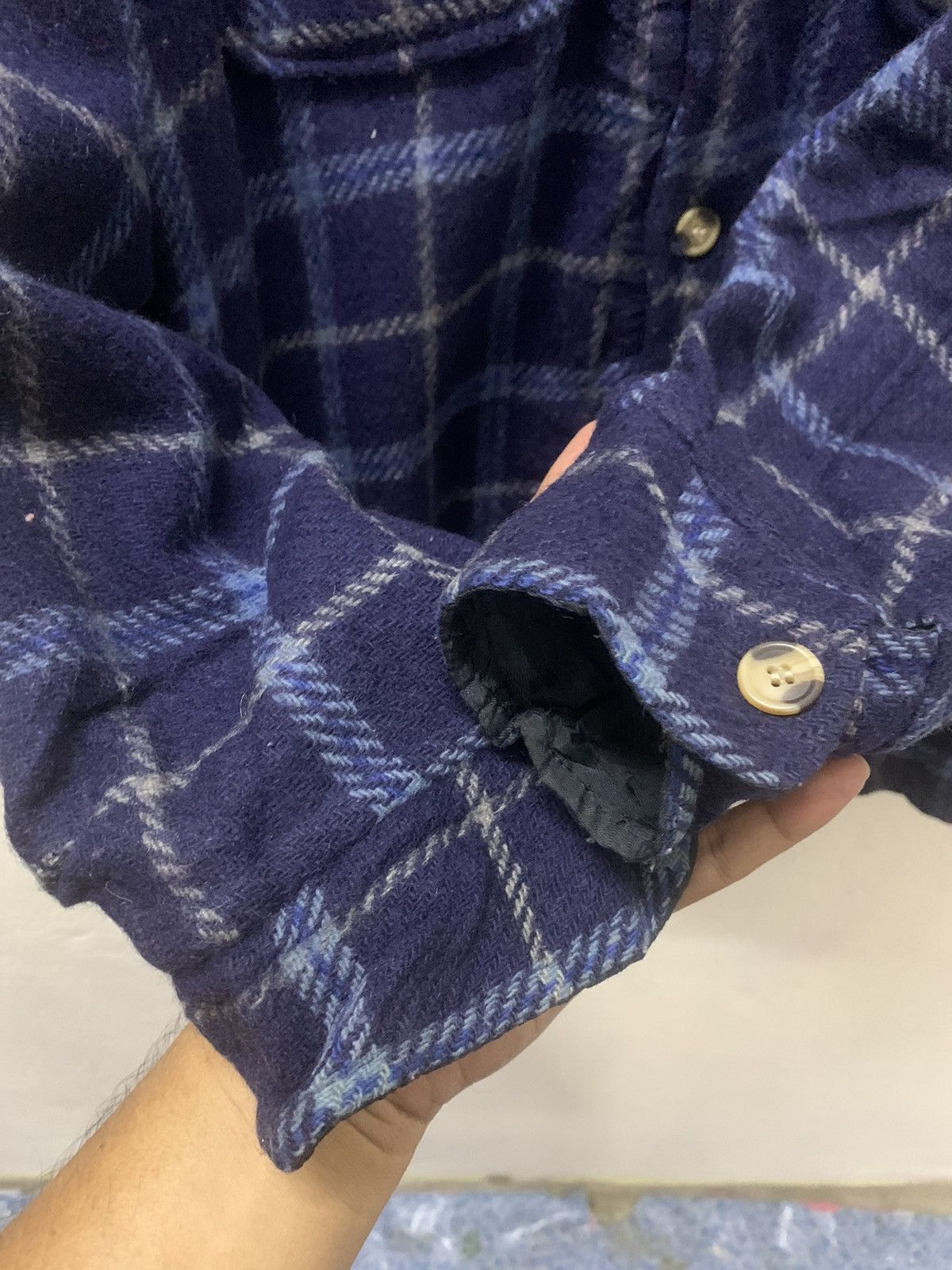 Stussy Vintage Stussy Wool Flannel Jacket Button Up Flannel Size US XL / EU 56 / 4 - 9 Thumbnail