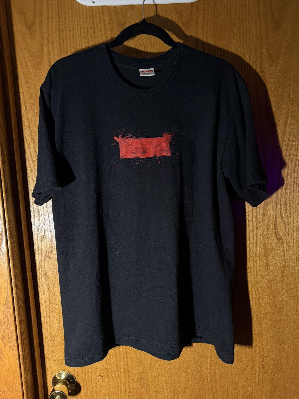 Supreme Supreme ralph steadmann blood box logo tee black size M Size US M / EU 48-50 / 2 - 1 Thumbnail