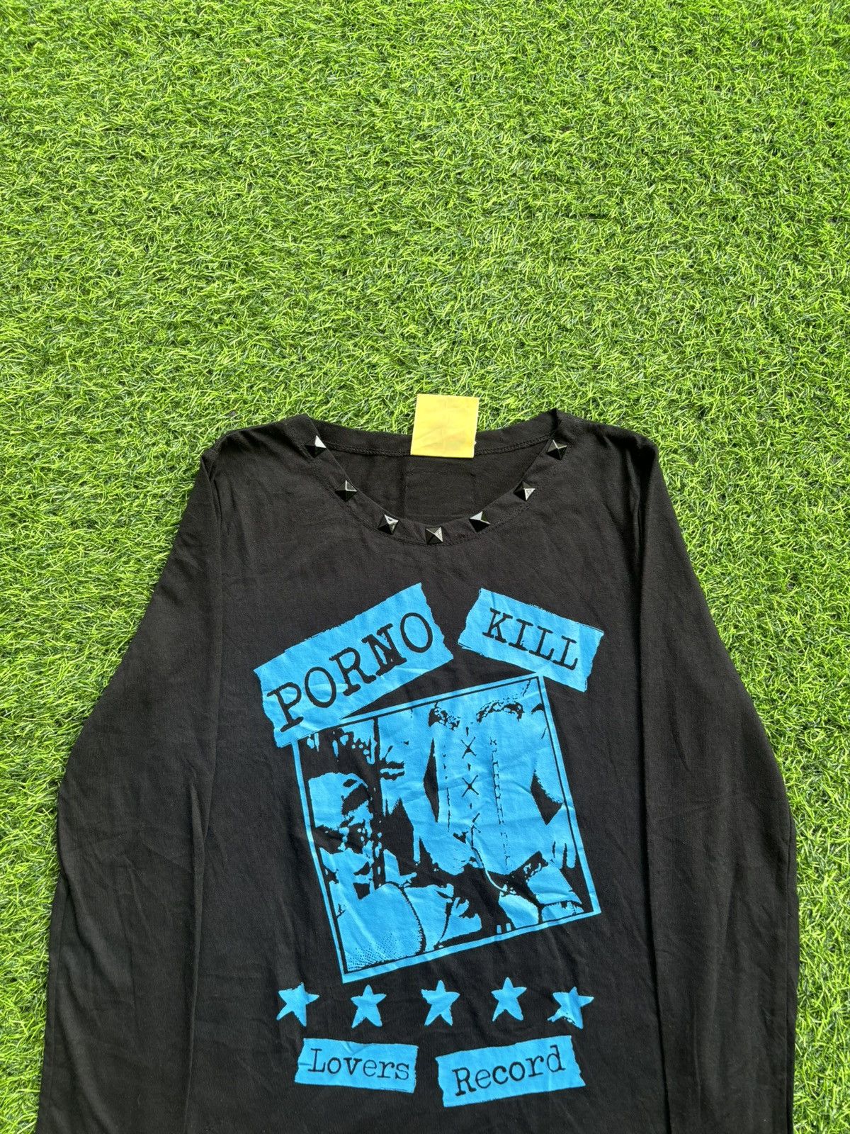 Hysteric Glamour Super Lovers Tokyo Porno Kill Lovers Record Studded LS Size M / US 6-8 / IT 42-44 - 5 Thumbnail