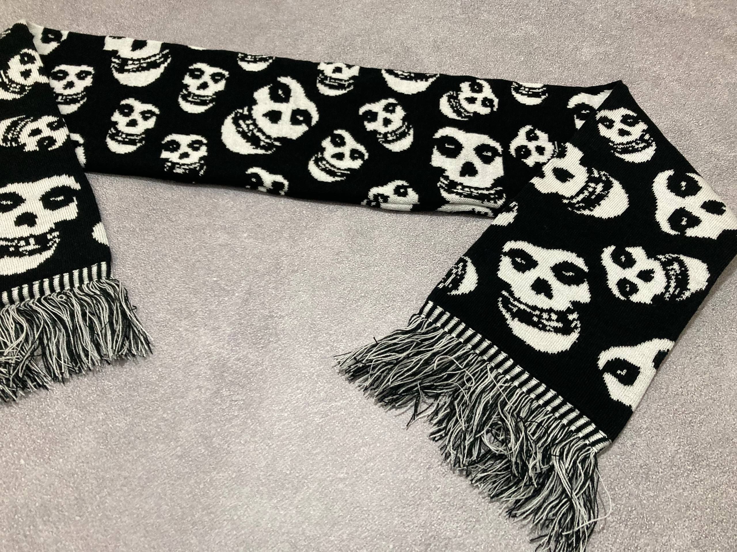 Other Scarf Misfits - The Crimson Ghost - band metal rock metal Size ONE SIZE - 3 Thumbnail