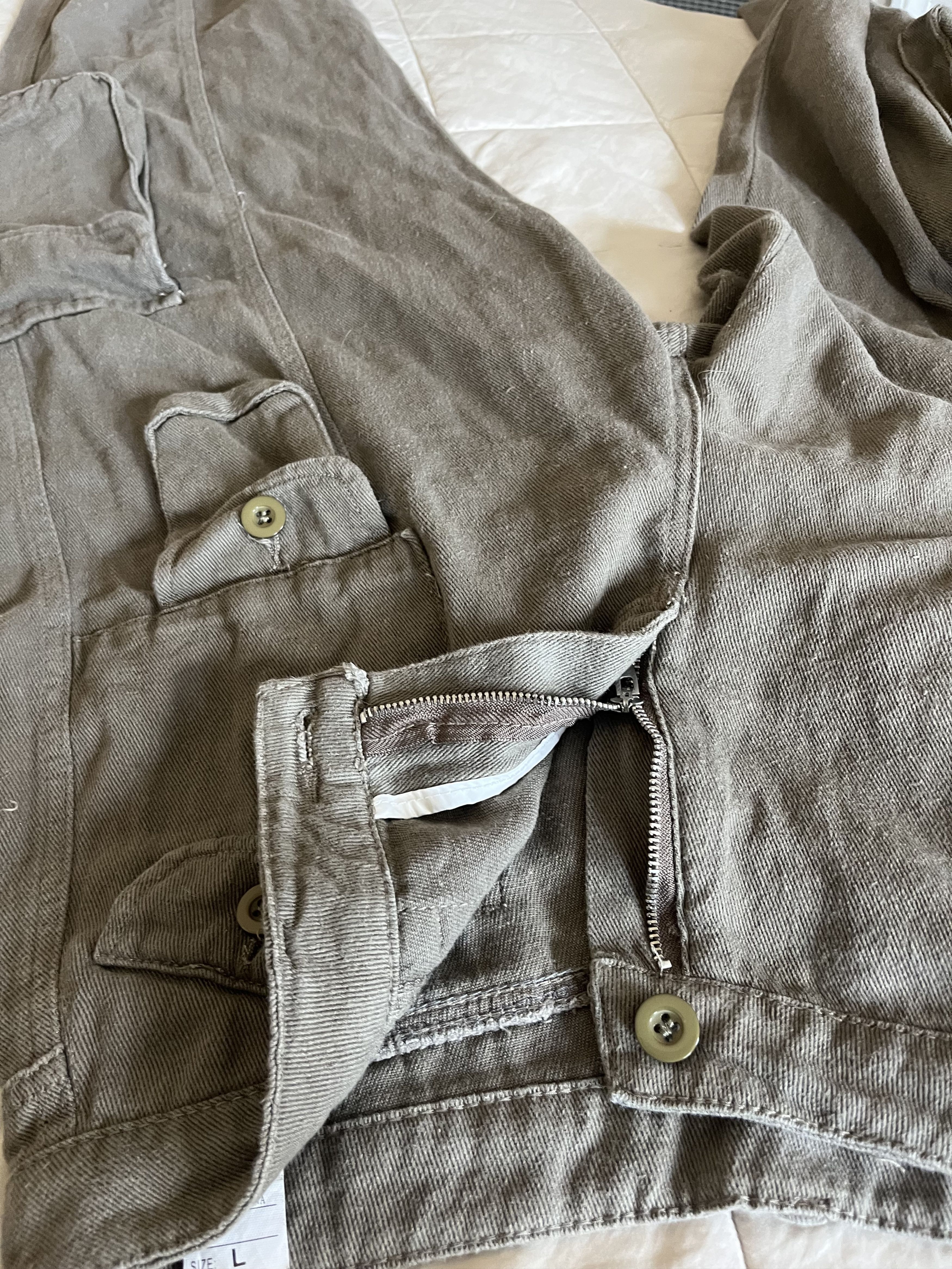 Other Canvas Cargo Pants Size US 34 / EU 50 - 4 Thumbnail