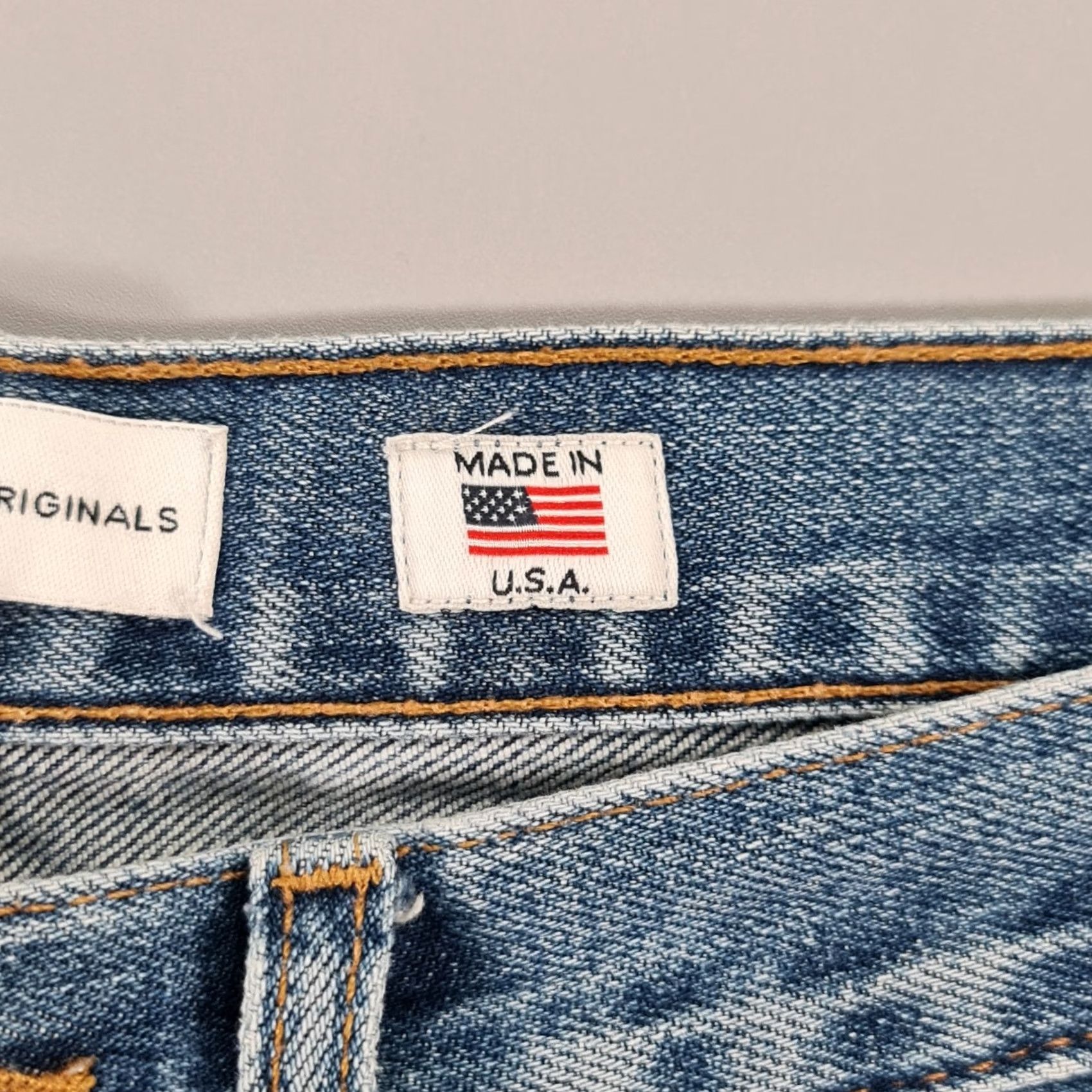 RE/DONE RE/DONE Jeans Blue W28 L28 High Rise Skinny Cropped Slim 5-Pocket Denim Jeans Womens Size 28" / US 6 / IT 42 - 4 Thumbnail